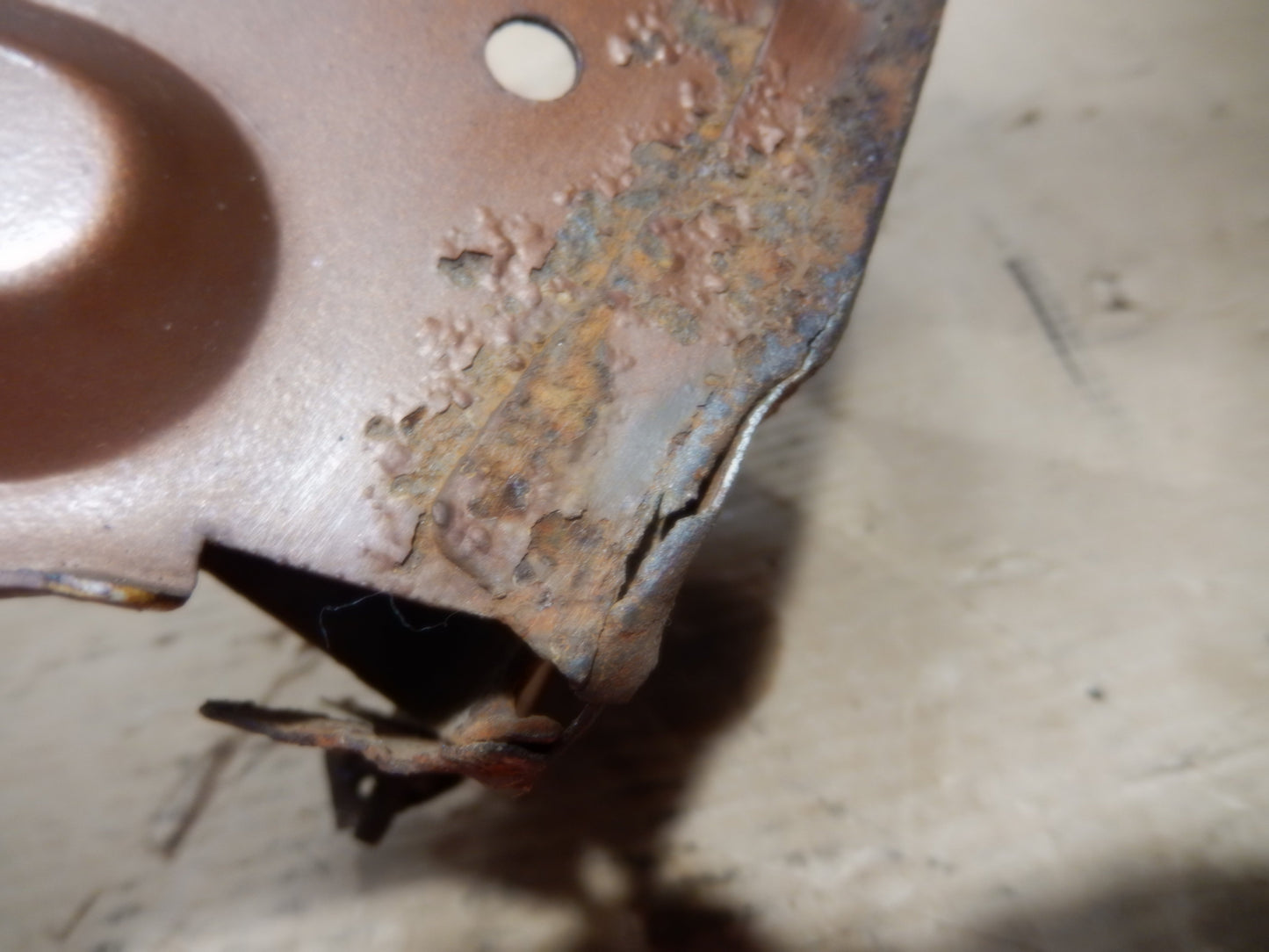 Datsun 240Z Driver Side Fender Headlight Frame