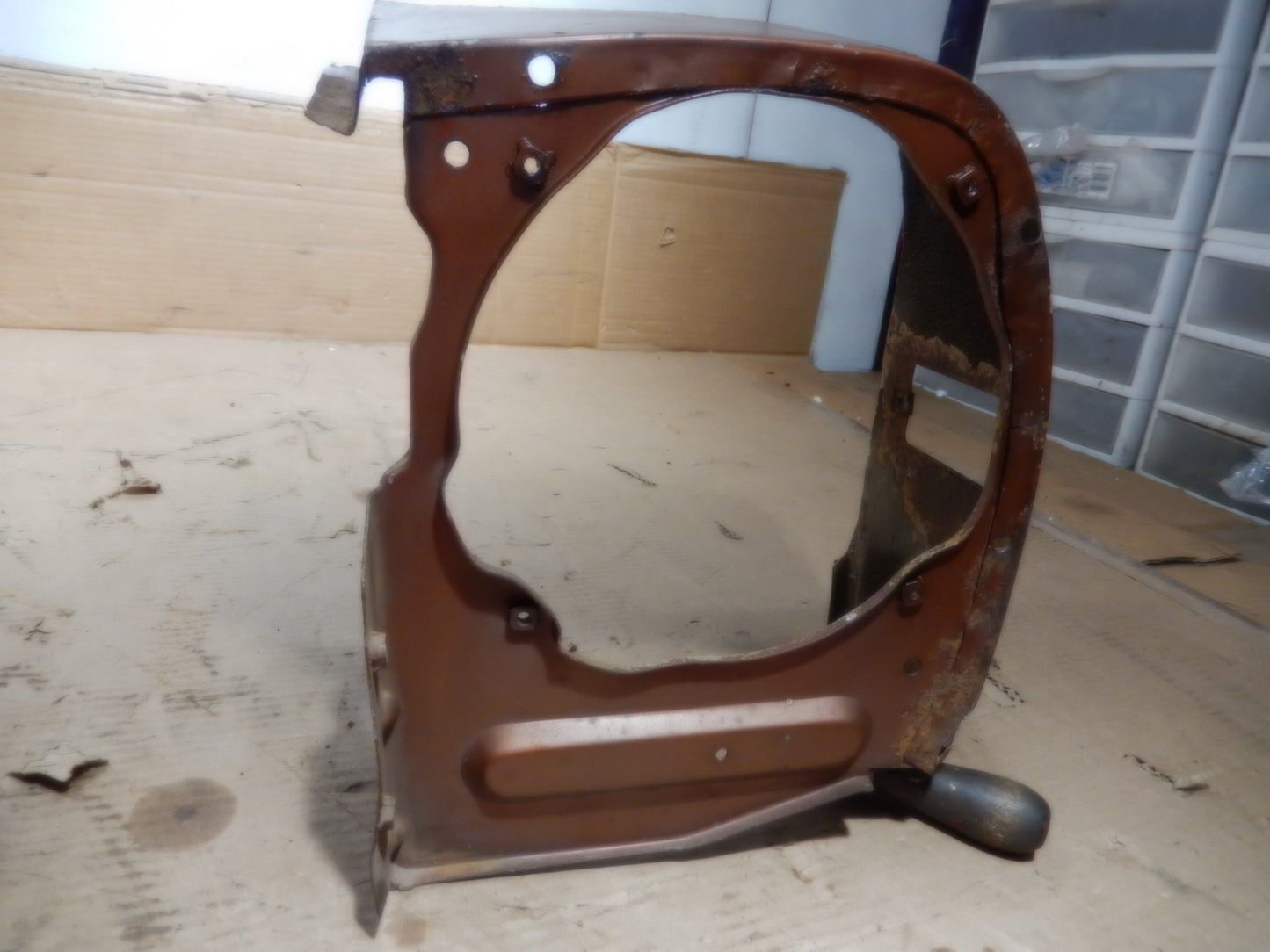 Datsun 240Z Driver Side Fender Headlight Frame