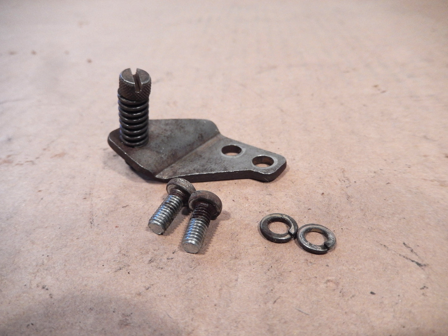 Datsun 240Z Series 1 OEM Throttle Adjustment Bracket and Screws Assembly