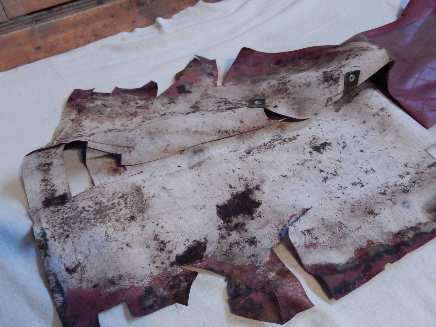 Datsun 240Z OEM Red Tunnel Cover Liner