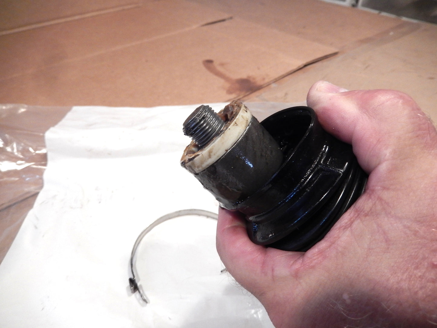 Maserati Quattroporte Driver's Side Inner and Outer Tie Rod SKU # 208