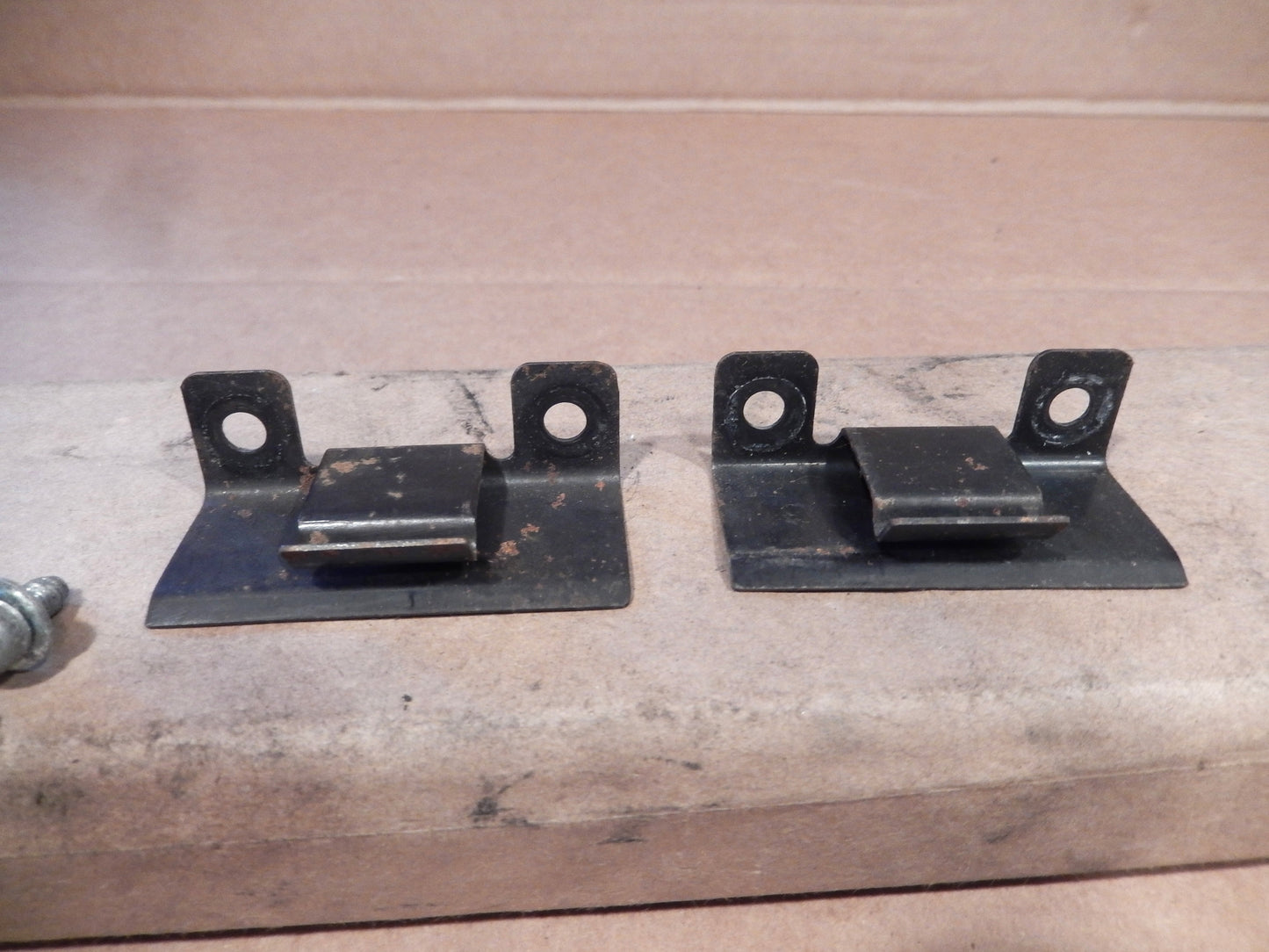 Datsun 280Z Passenger's Lower Dashboard Panel Mount Clips Pair