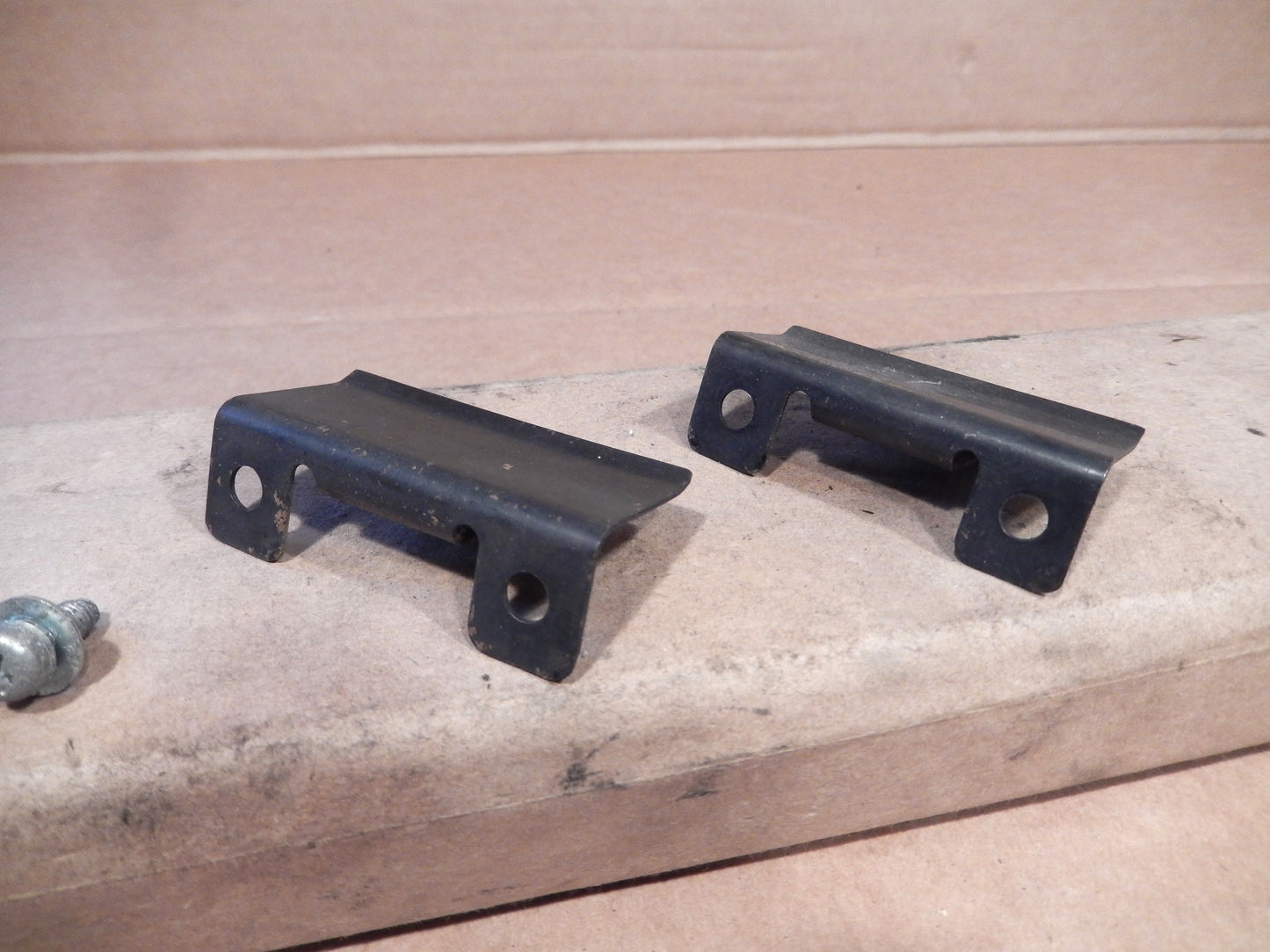 Datsun 280Z Passenger's Lower Dashboard Panel Mount Clips Pair