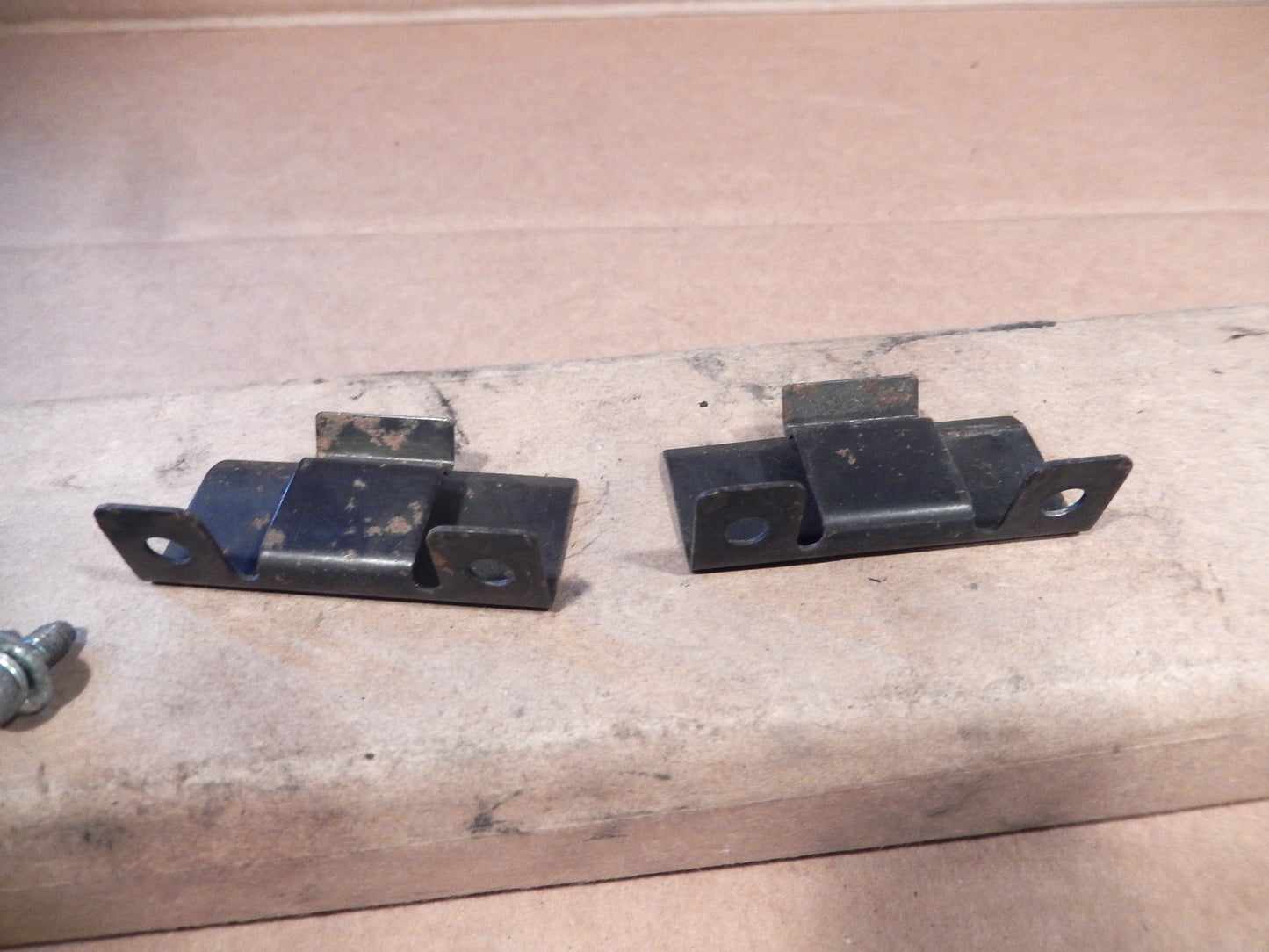 Datsun 280Z Passenger's Lower Dashboard Panel Mount Clips Pair