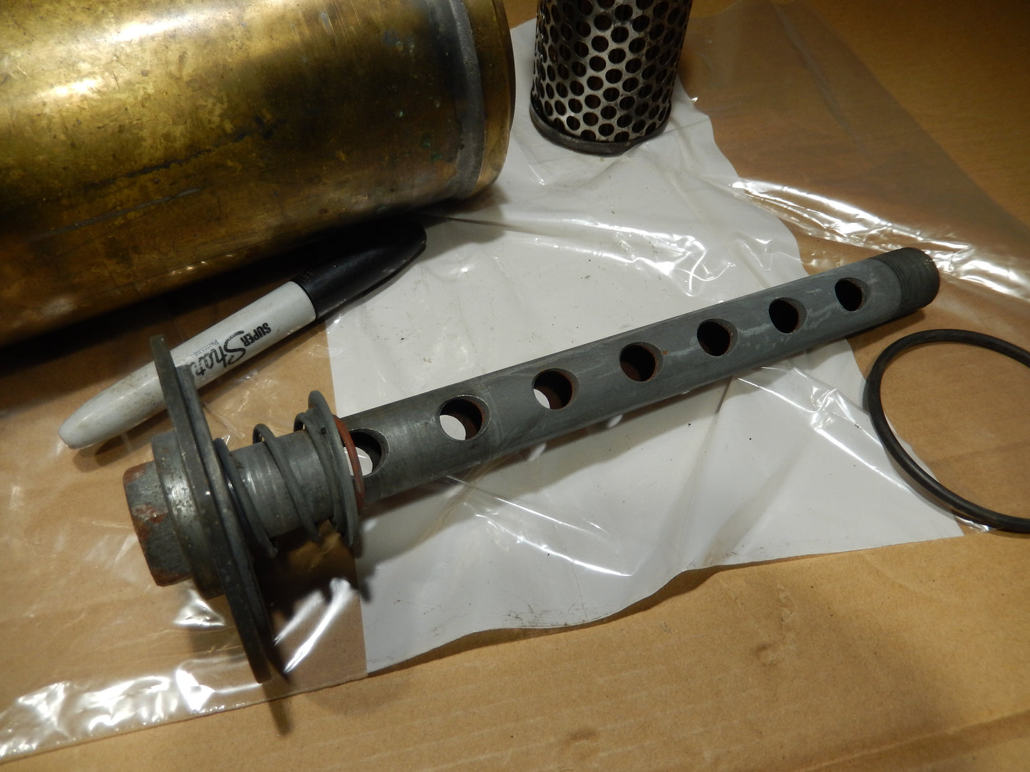 Maserati Quattroporte One - 1963 - 1969 Oil Filter Canister Tank " Forcellini Bolongna "