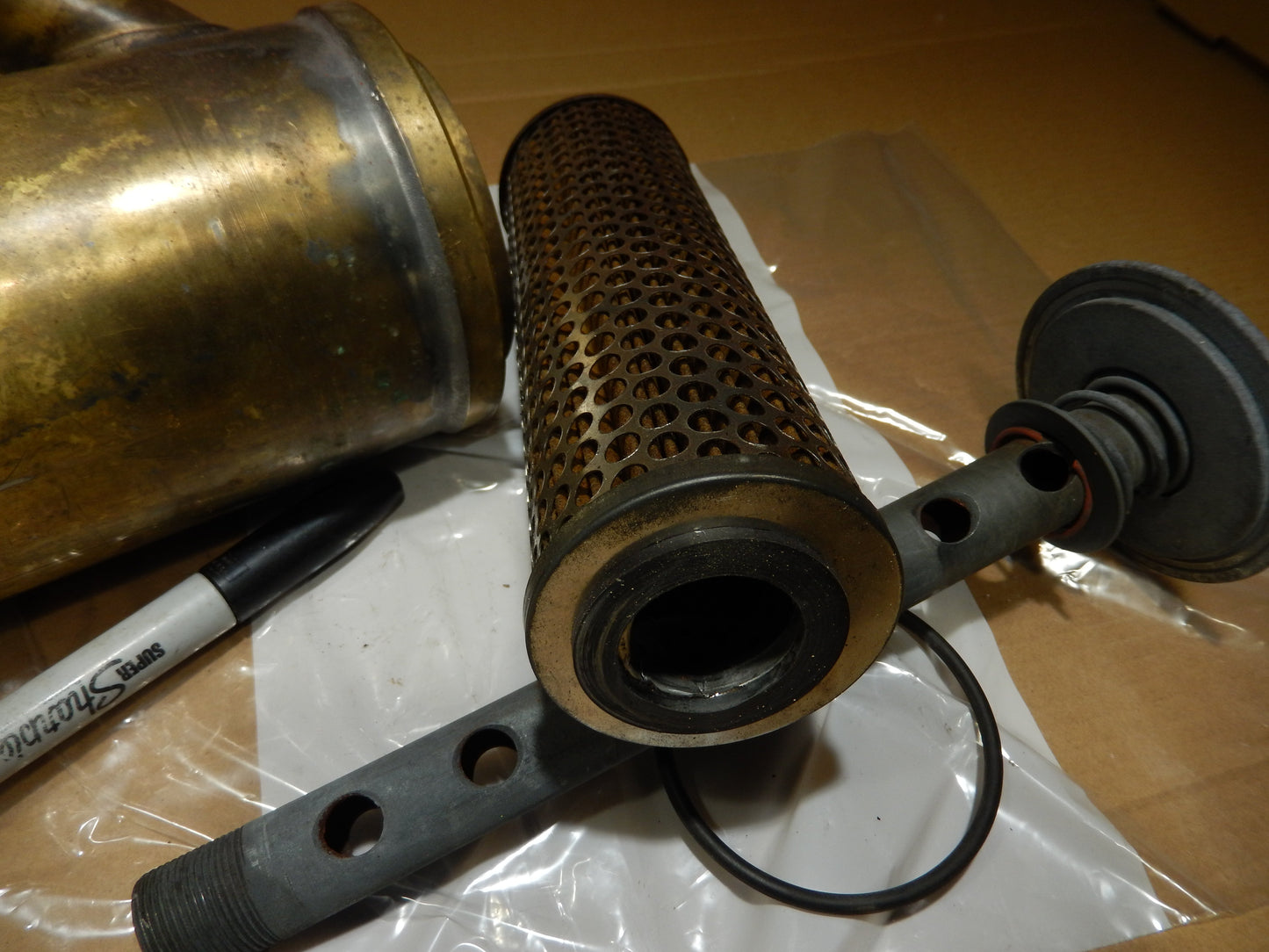 Maserati Quattroporte One - 1963 - 1969 Oil Filter Canister Tank " Forcellini Bolongna "