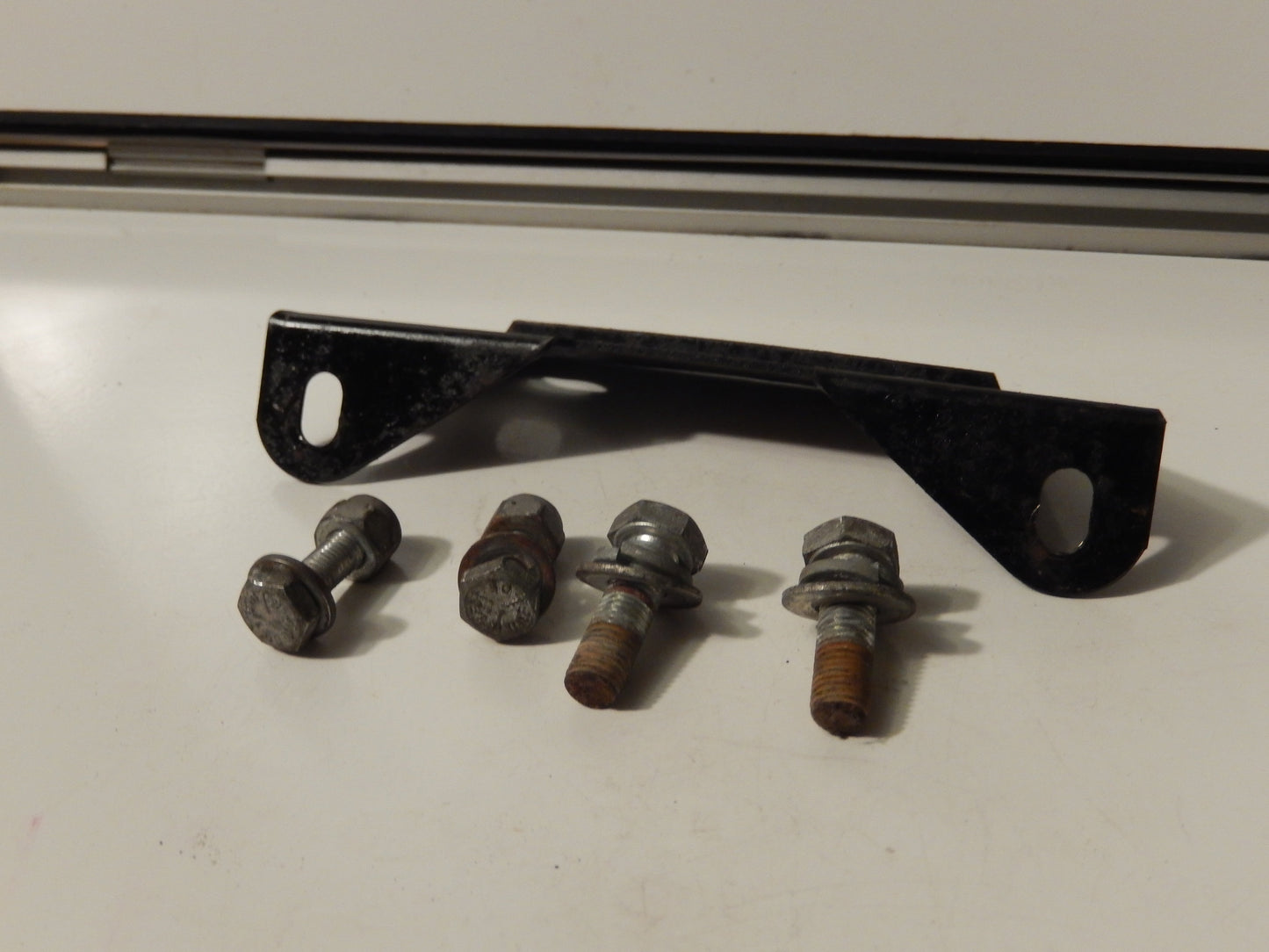 Volvo P1800S OEM Steering Column Bracket and Fasteners