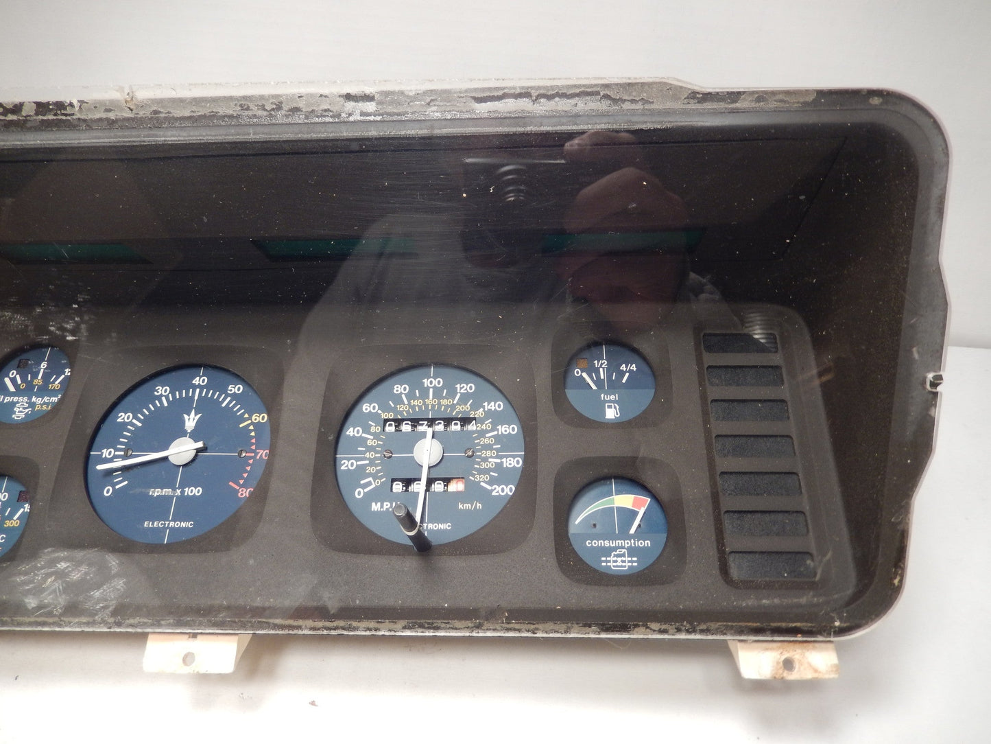 Maserati Quattroporte Three Instrument Panel