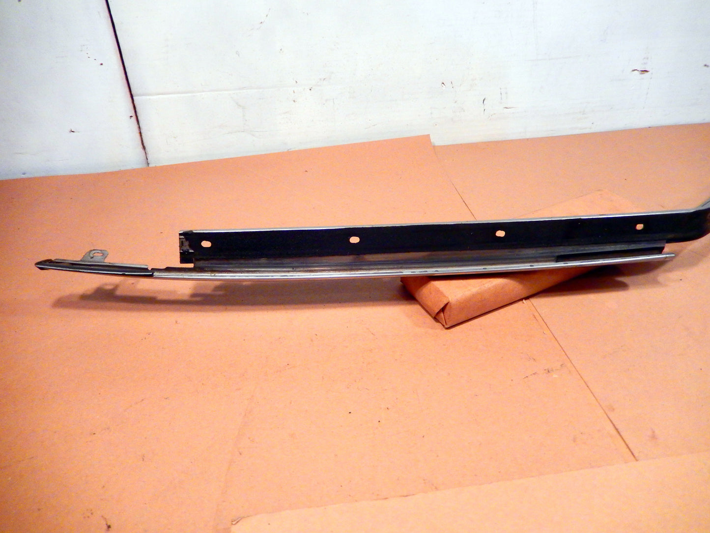 Datsun 280ZX Passenger's Exterior Door Frame Channel Molding and Trim