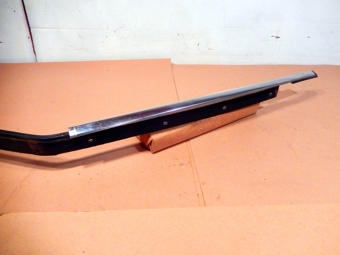 Datsun 280ZX Passenger's Exterior Door Frame Channel Molding and Trim