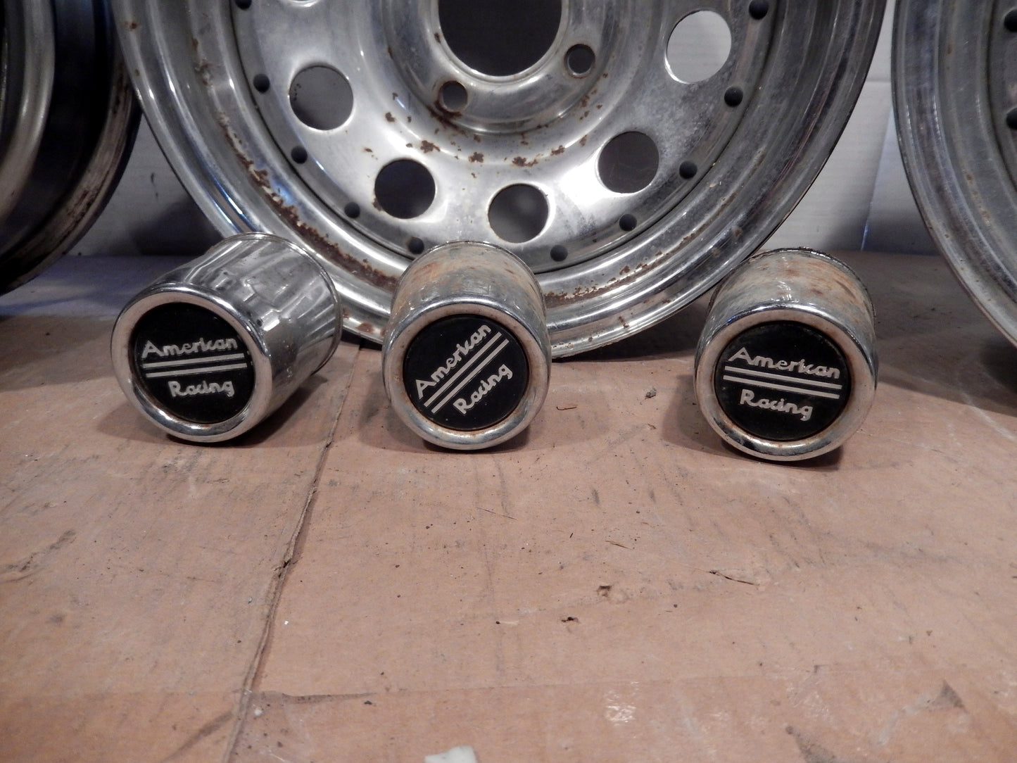 Datsun 240Z 260Z 280Z, 280ZX Set of 4 American Racing 14" Steel Wheels