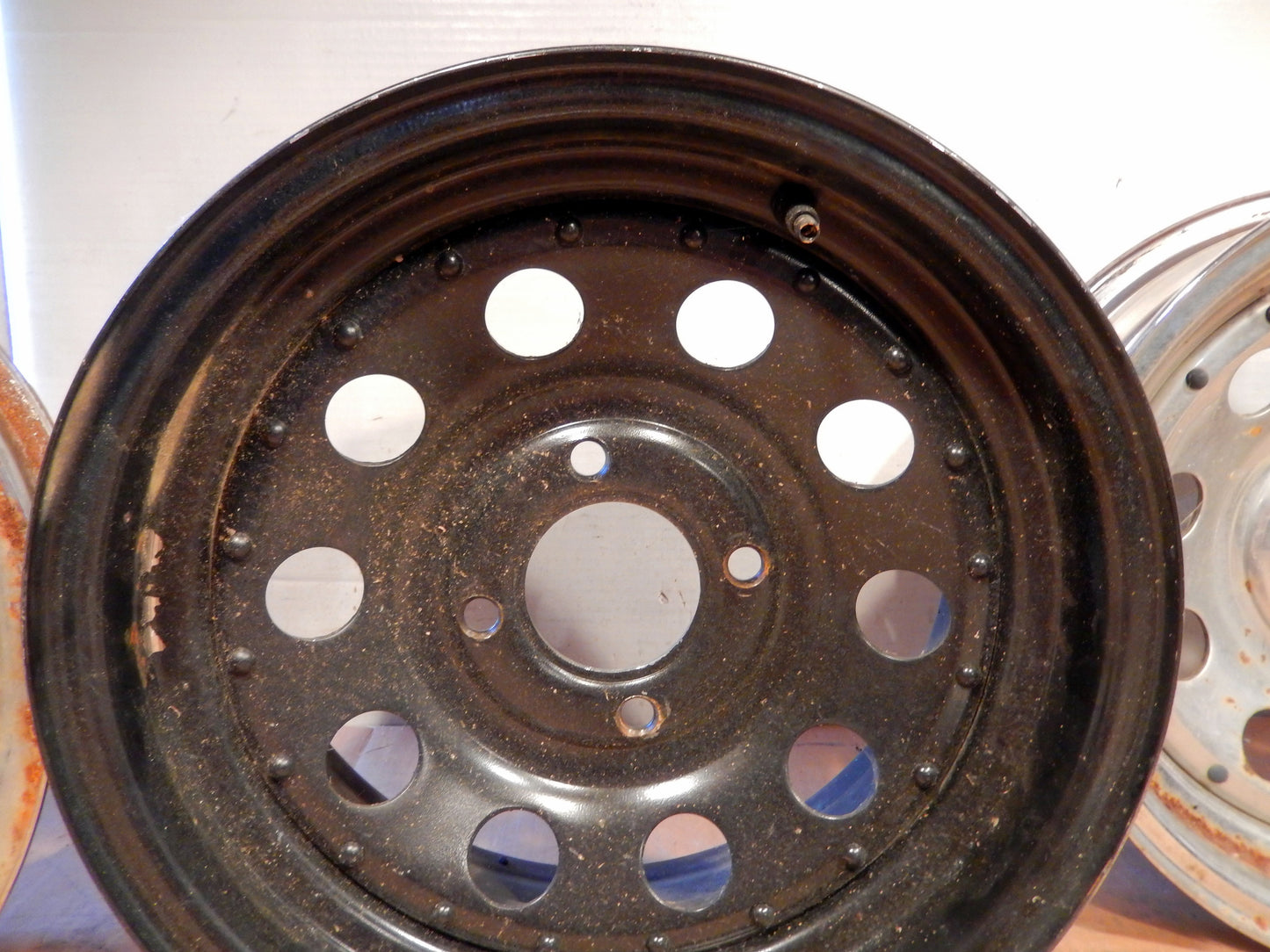 Datsun 240Z 260Z 280Z, 280ZX Set of 4 American Racing 14" Steel Wheels