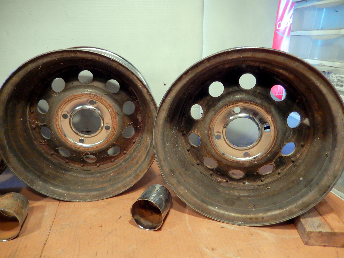Datsun 240Z 260Z 280Z, 280ZX Set of 4 American Racing 14" Steel Wheels