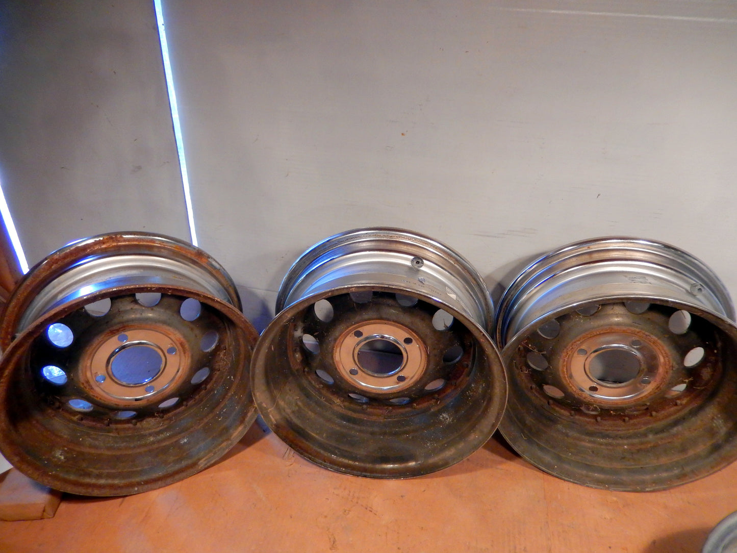 Datsun 240Z 260Z 280Z, 280ZX Set of 4 American Racing 14" Steel Wheels