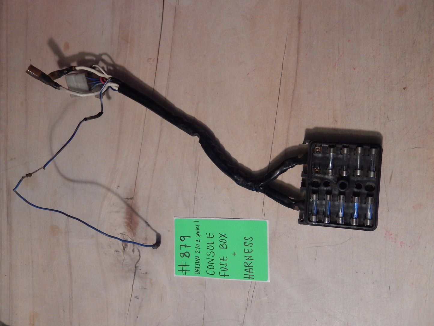 Datsun 240Z Series 1 Center Console Fuse Box Wire Harness
