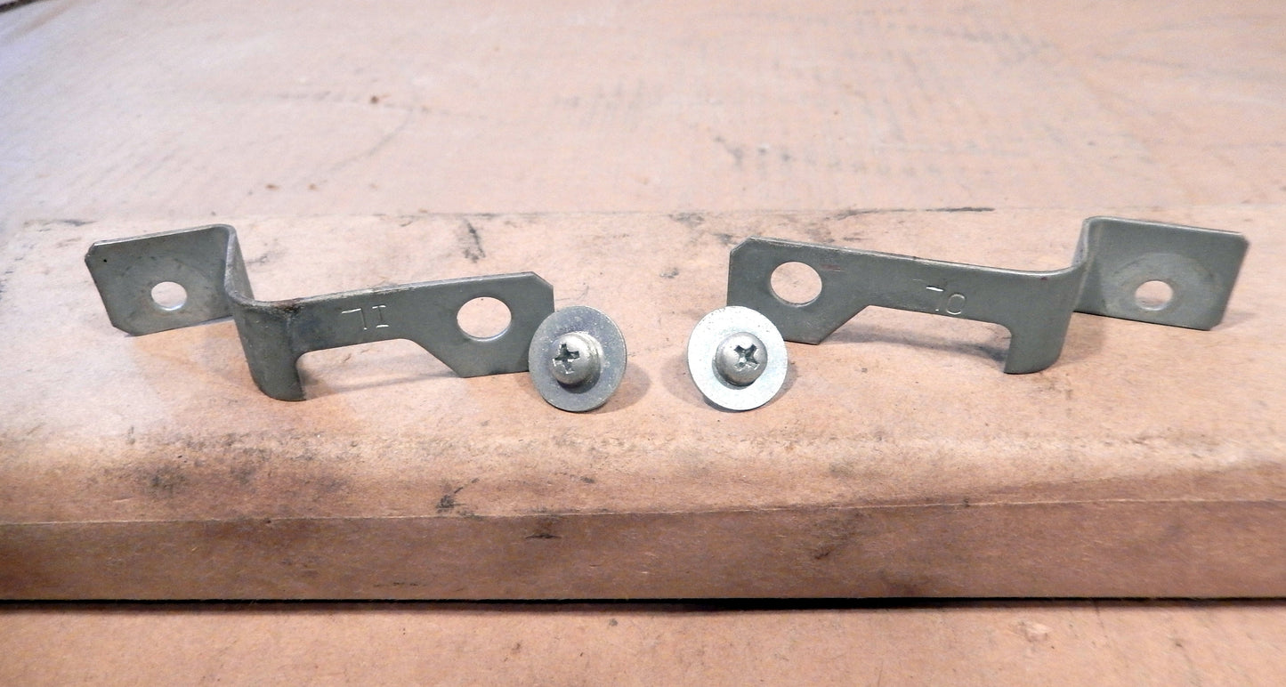 Datsun 280ZX Internal Dashboard Wire Harness Brackets Pair
