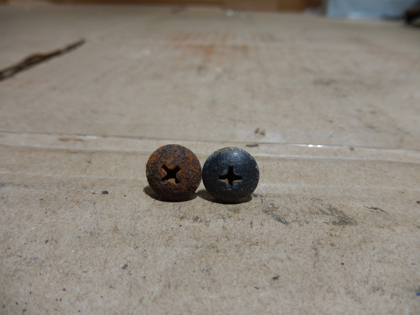 Datsun 240Z License Plate Screw