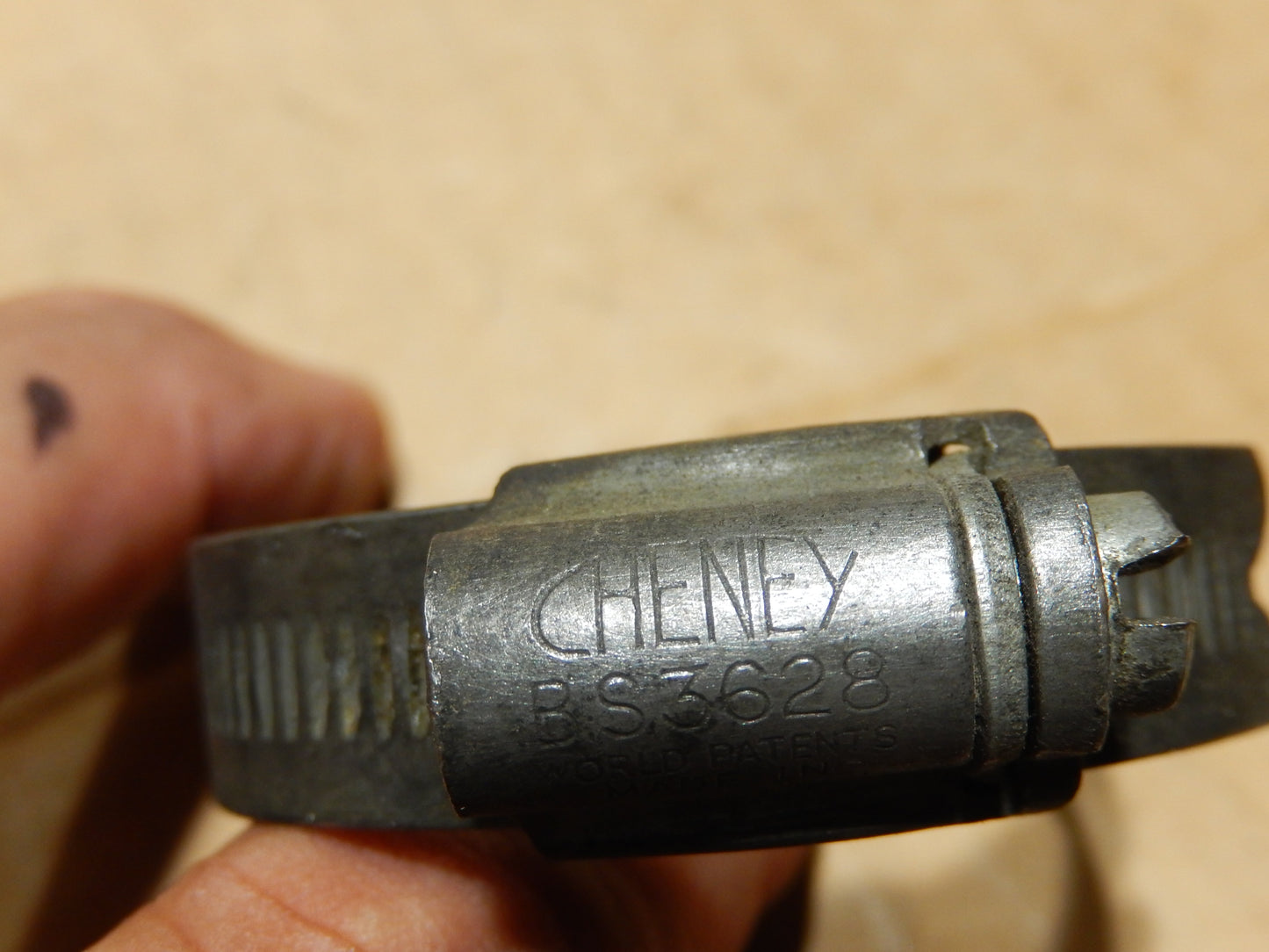 Maserati Vintage Cheney 2 " Hose Clamp