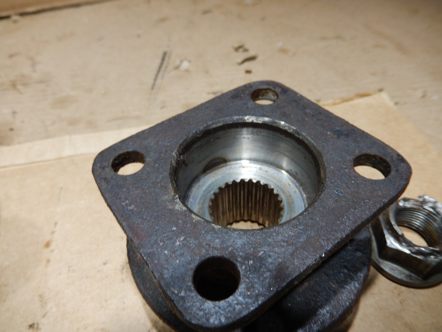 Datsun 280ZX Rear Hub Spindle Shaft Assembly