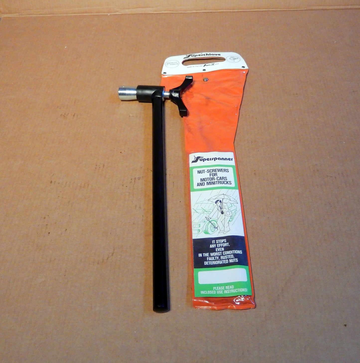 Italian GT Lock-Matic Lug Wrench