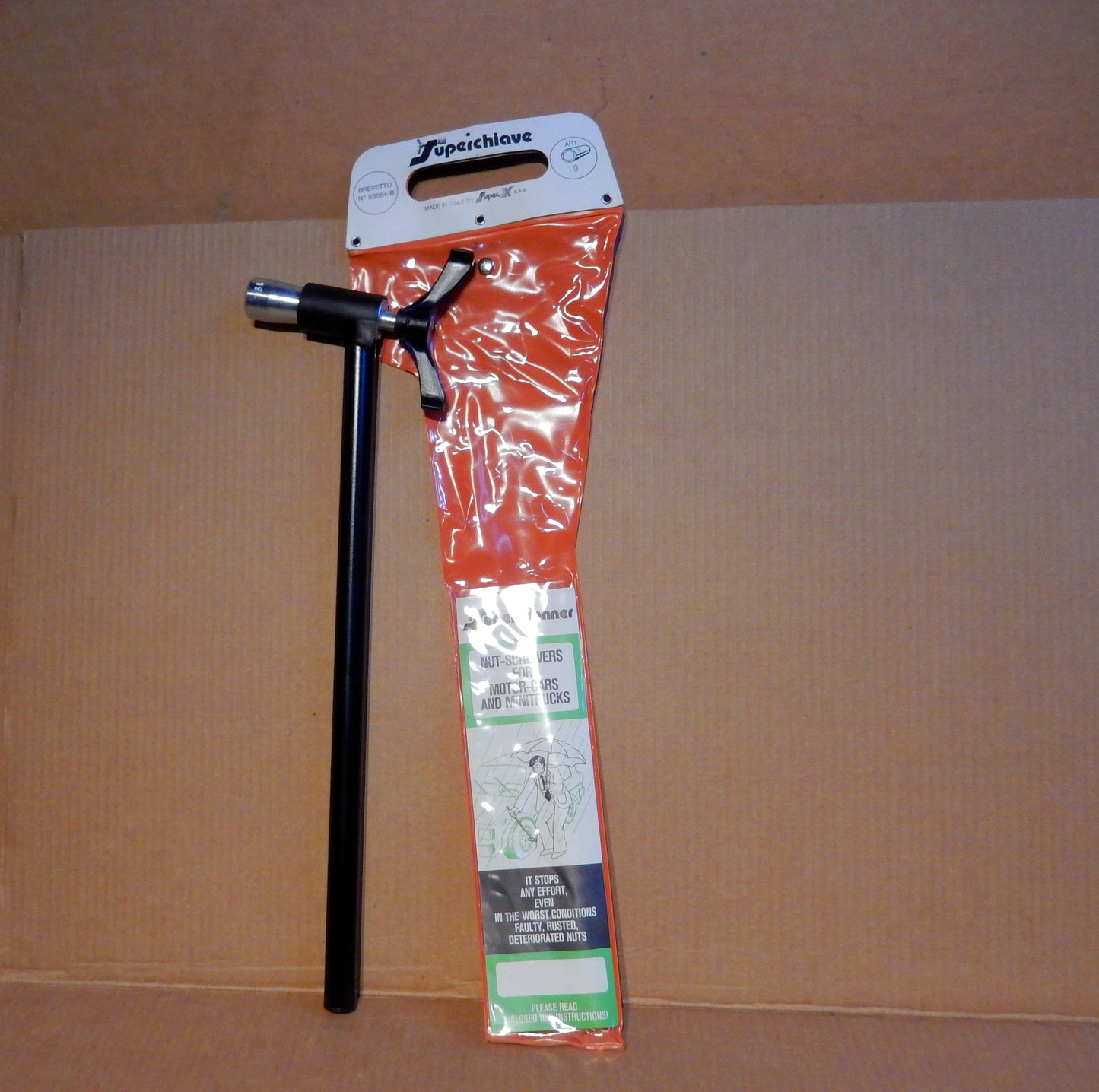Italian GT Lock-Matic Lug Wrench