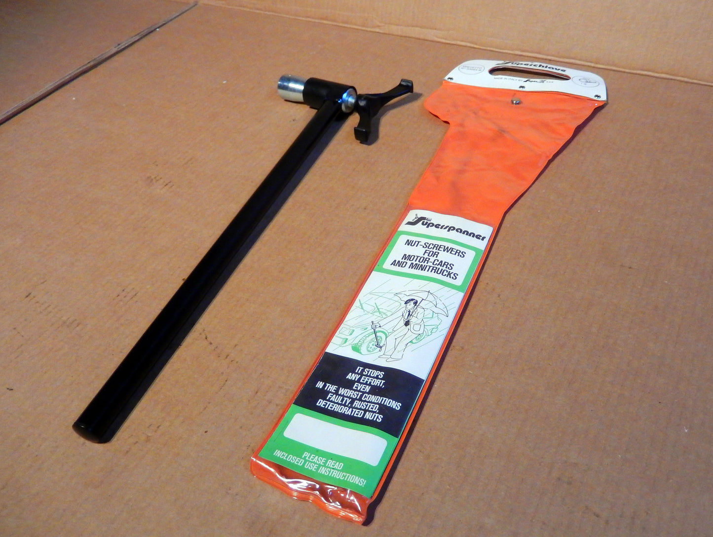 Italian GT Lock-Matic Lug Wrench