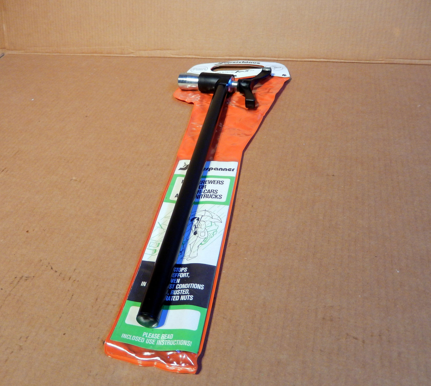 Italian GT Lock-Matic Lug Wrench