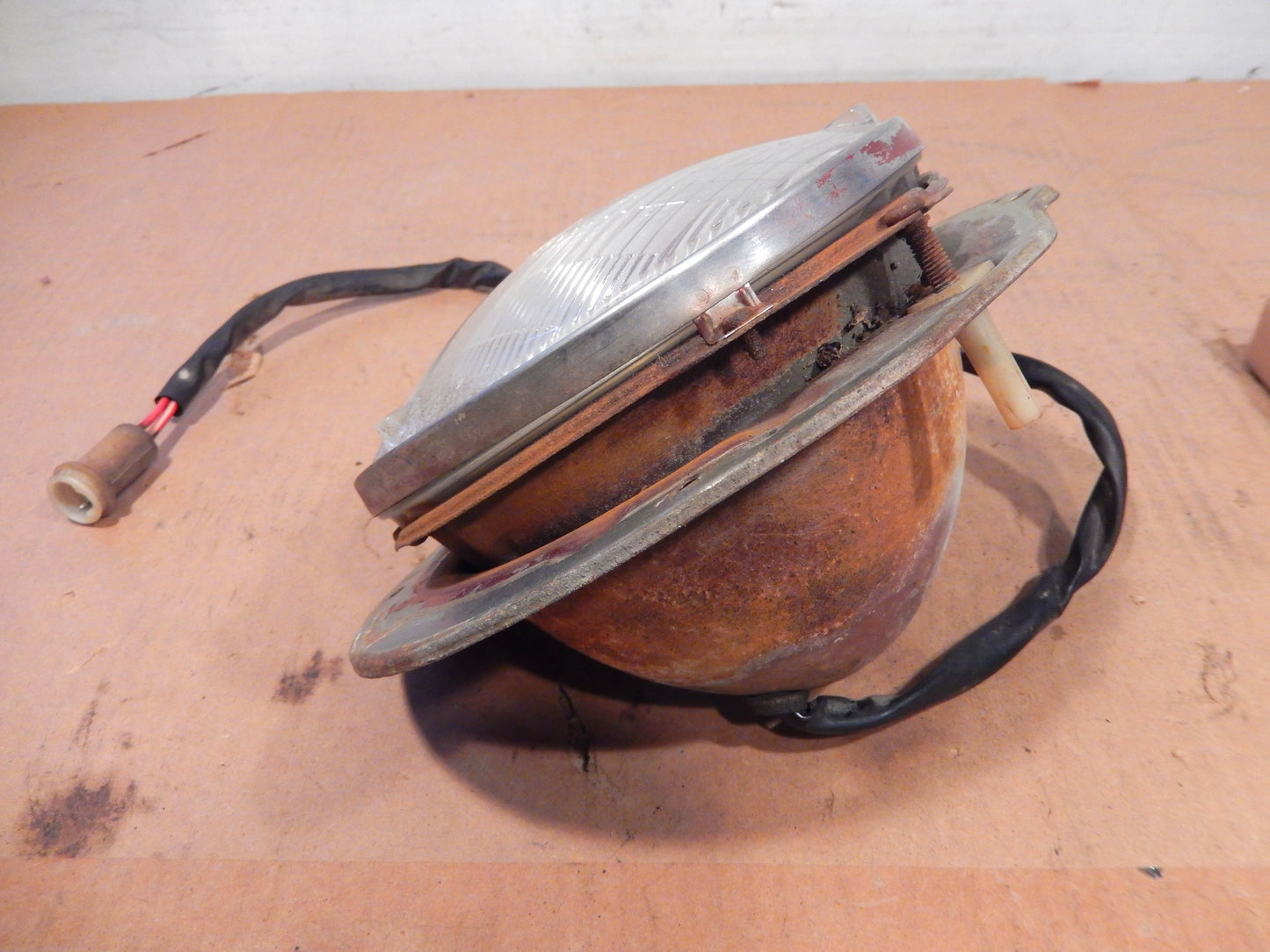 Datsun 280Z Complete Driver's Side Head Light Assembly