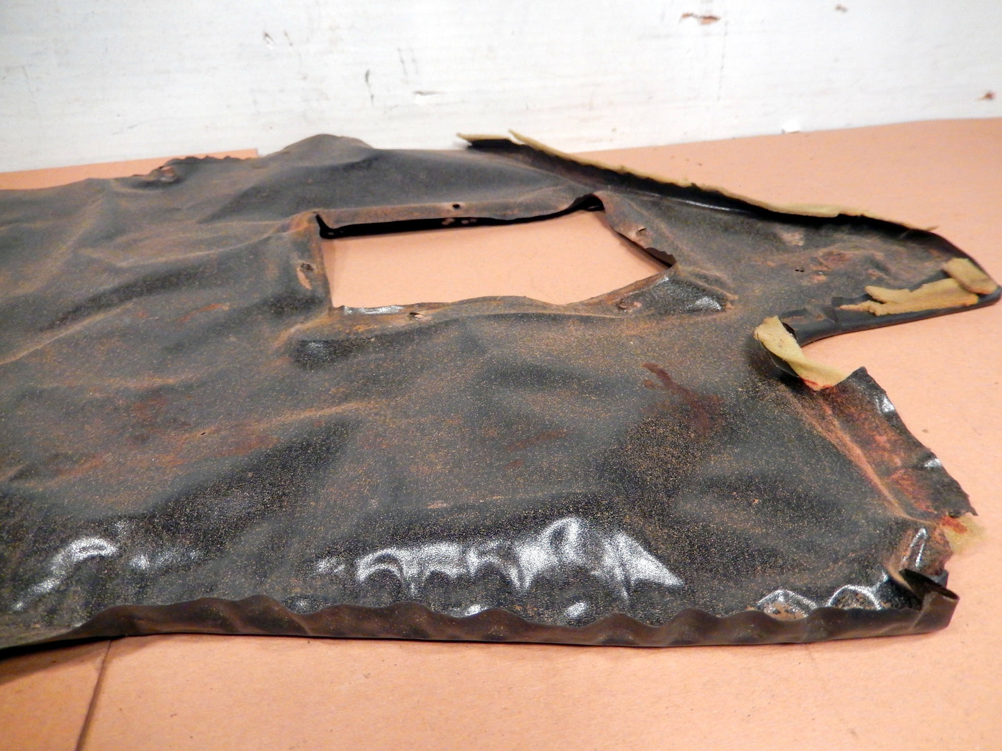 Datsun 280ZX Rearmost Left Interior Storage Box Panel Cover