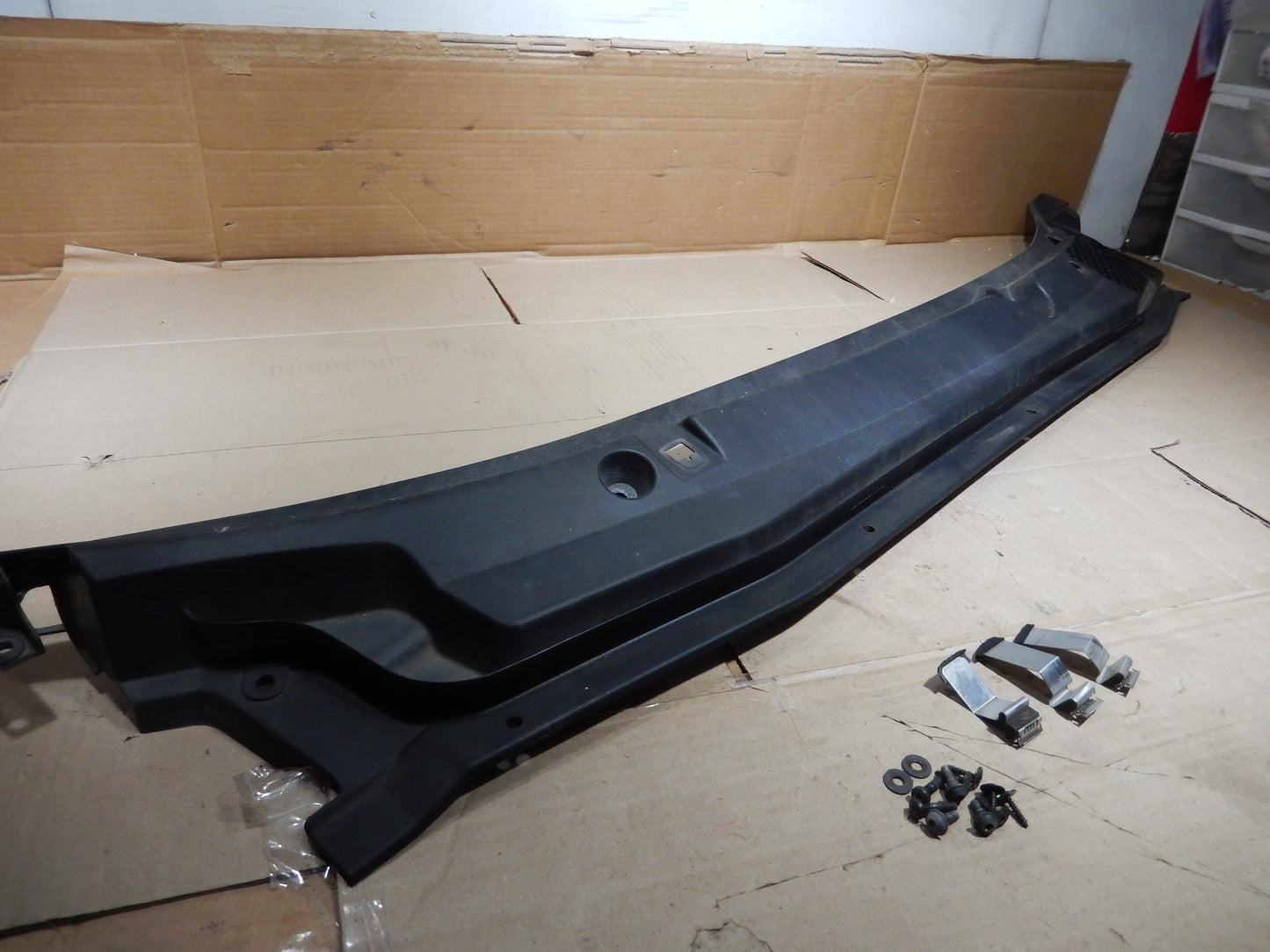 Maserati Quattroporte OEM Rear Engine Bay Wipers and Drain Pan