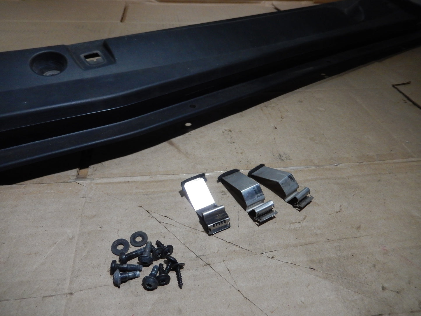 Maserati Quattroporte OEM Rear Engine Bay Wipers and Drain Pan