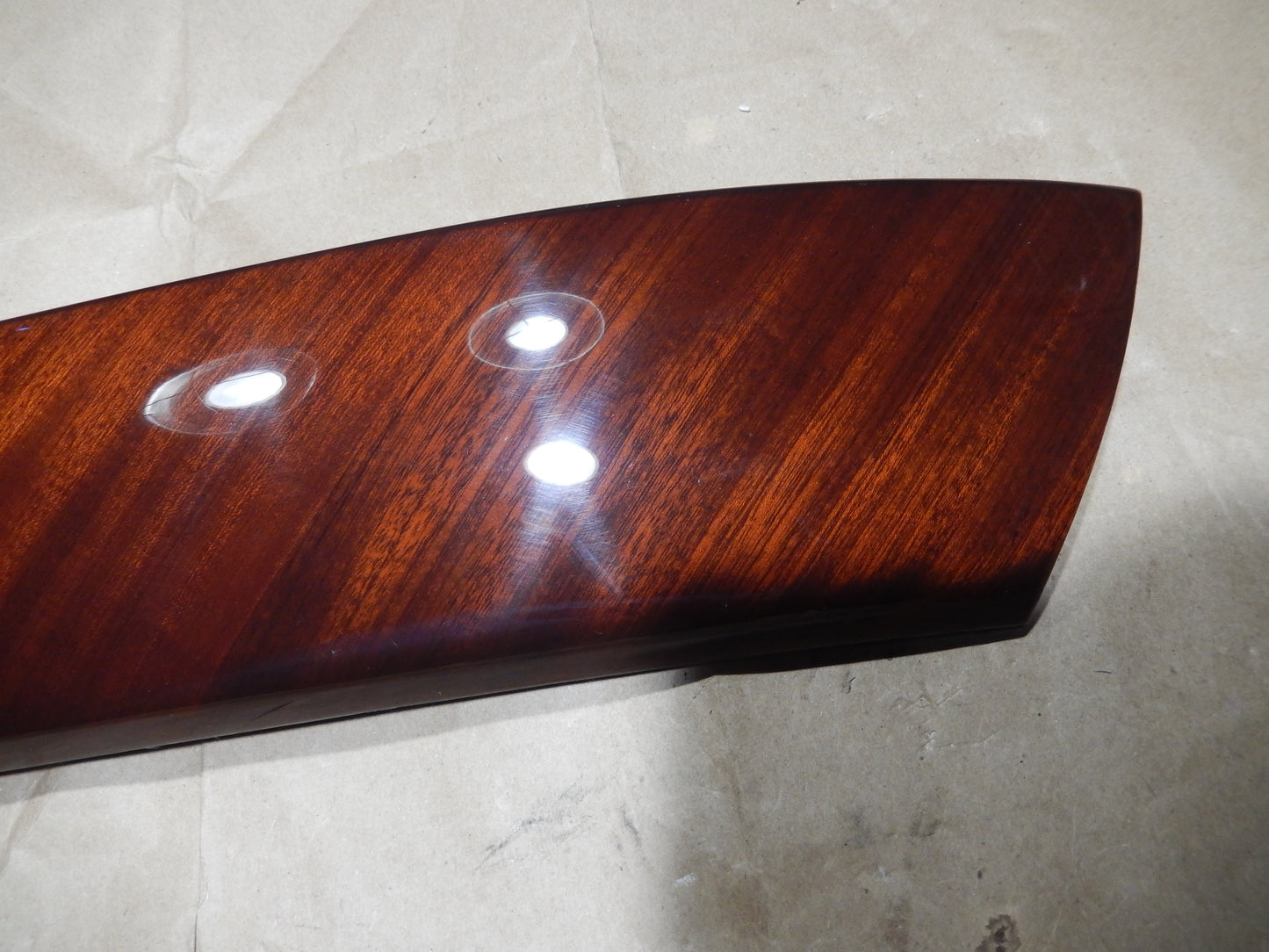 Maserati Quattroporte Ex. GT Rear Driver Interior Door Wood Trim