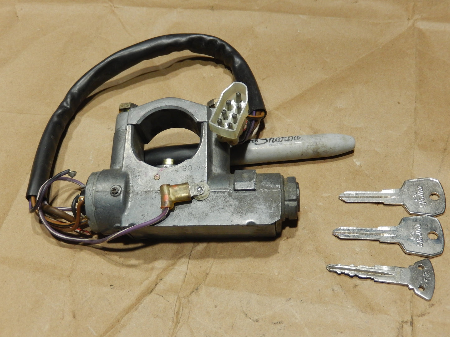 Maserati Quattroporte Three Complete Ignition Lock and Keys Set