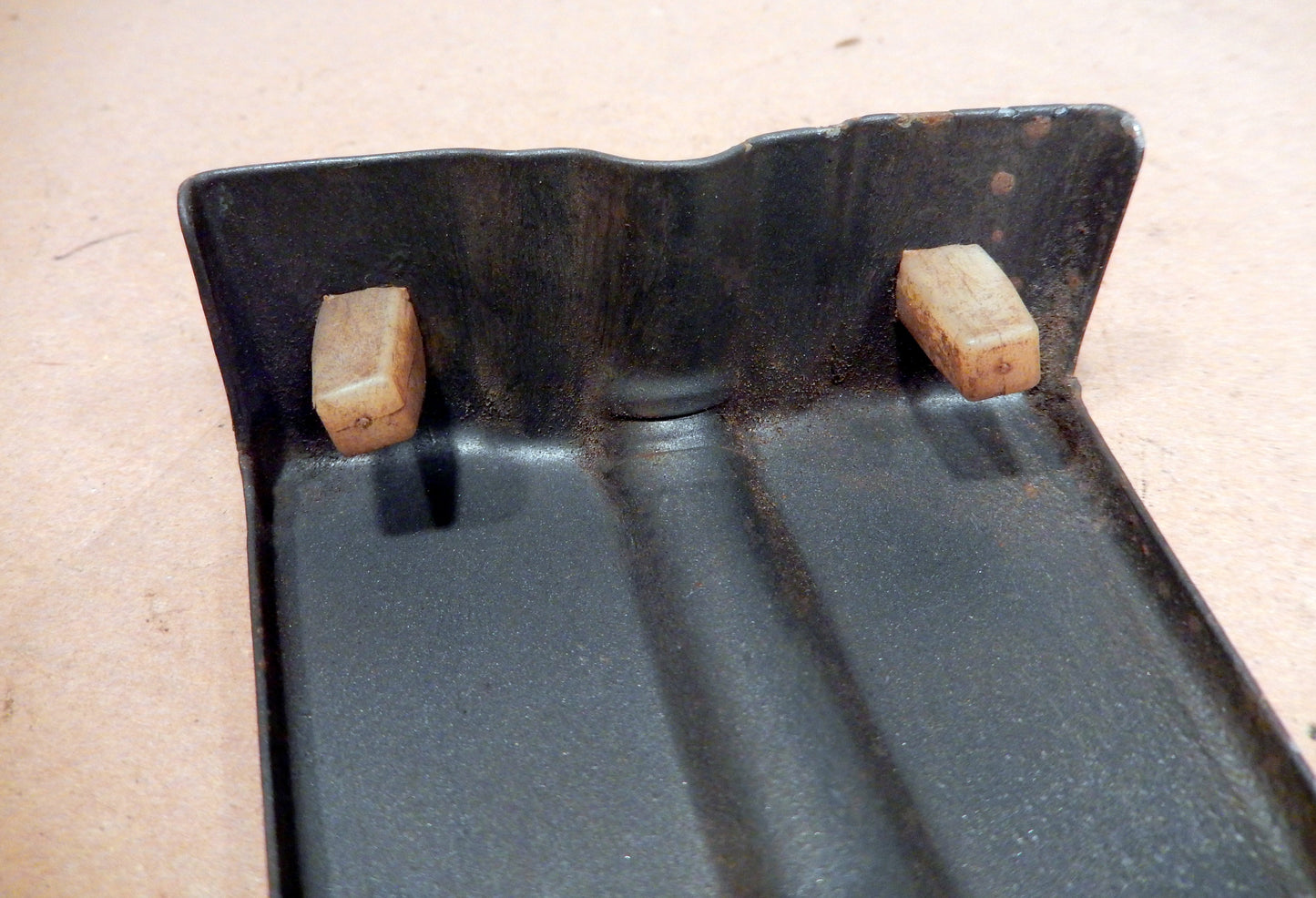 Datsun 280ZX Driver Side Front Lower Body Valance Mounting Bracket