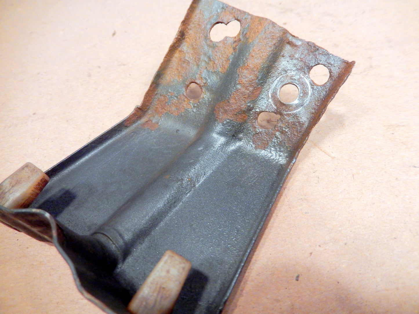 Datsun 280ZX Passenger Side Front Lower Body Valance Mounting Bracket