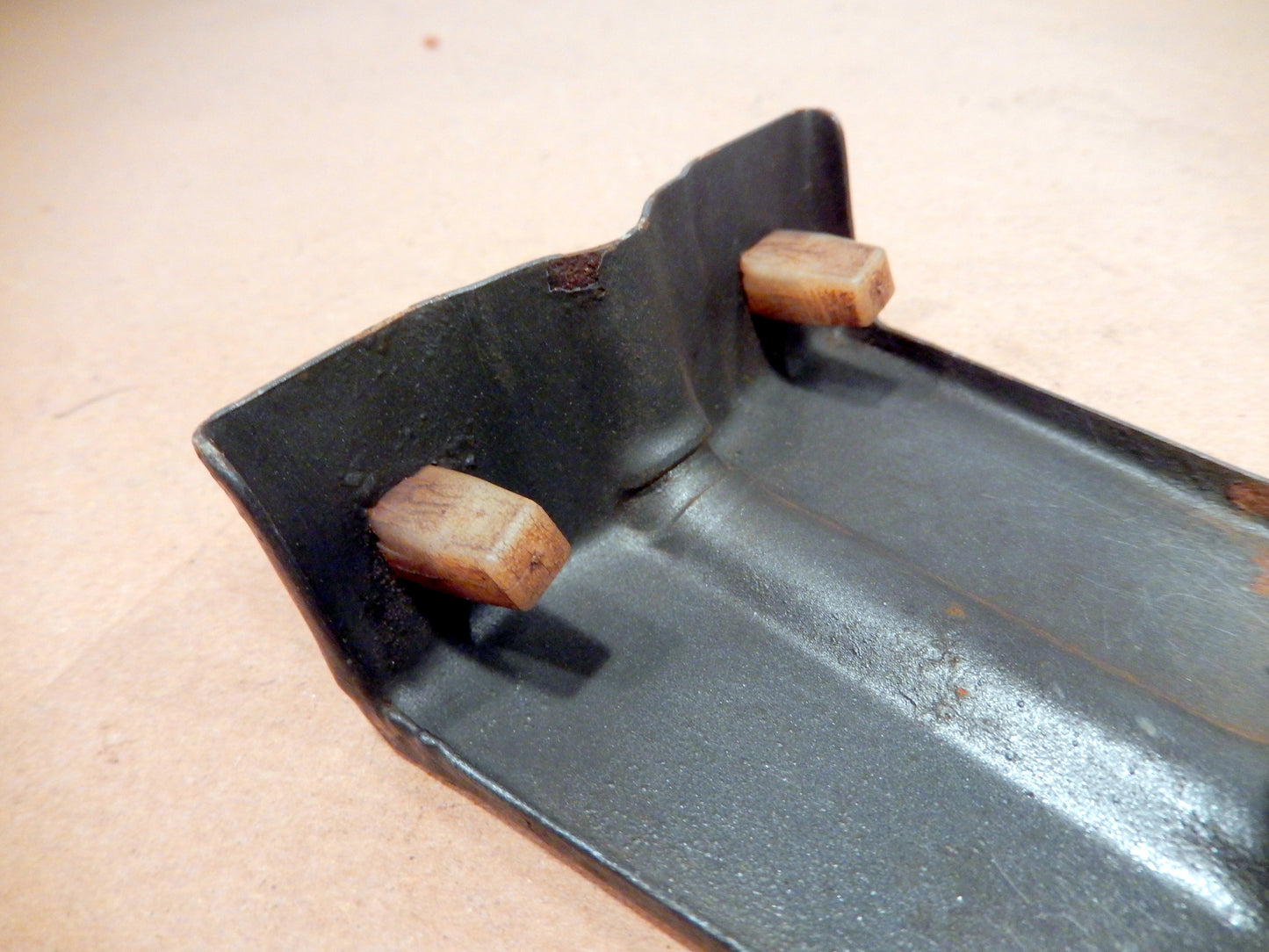 Datsun 280ZX Passenger Side Front Lower Body Valance Mounting Bracket