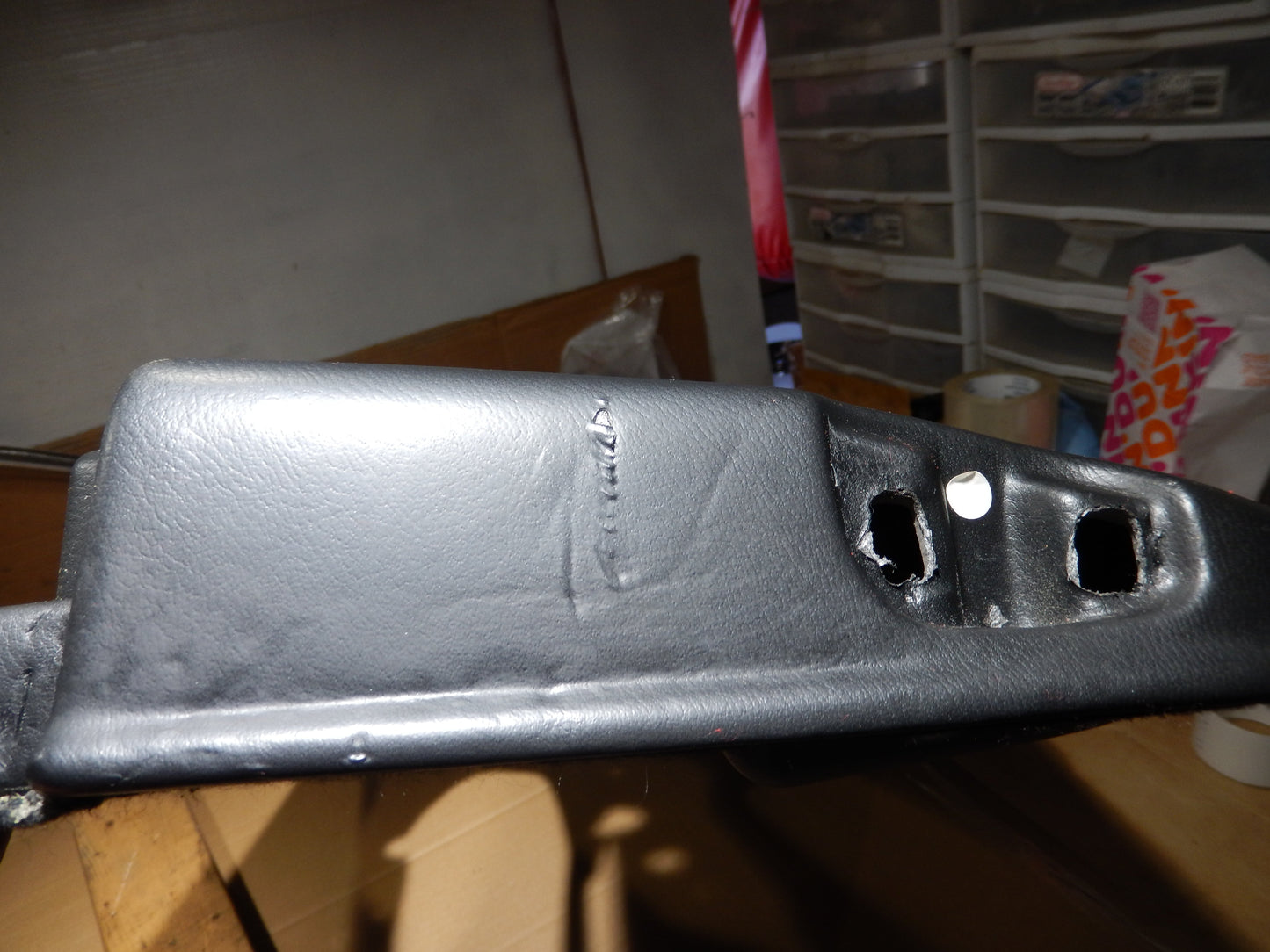 Maserati M139 BLACK Front Drivers Interior Door Panel