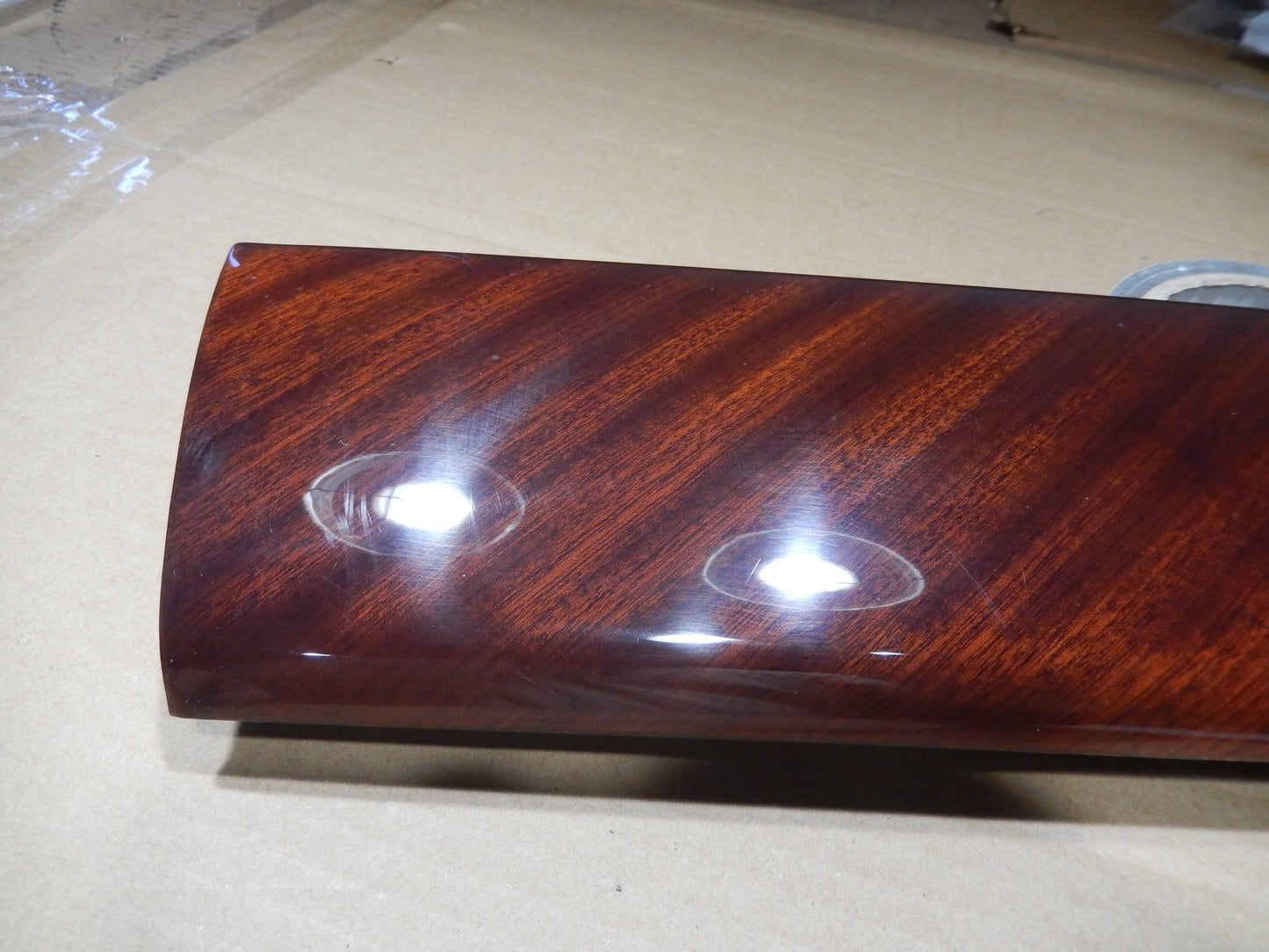 Maserati Quattroporte M139 Front Driver Door " Wood " Ribbon Mahogany