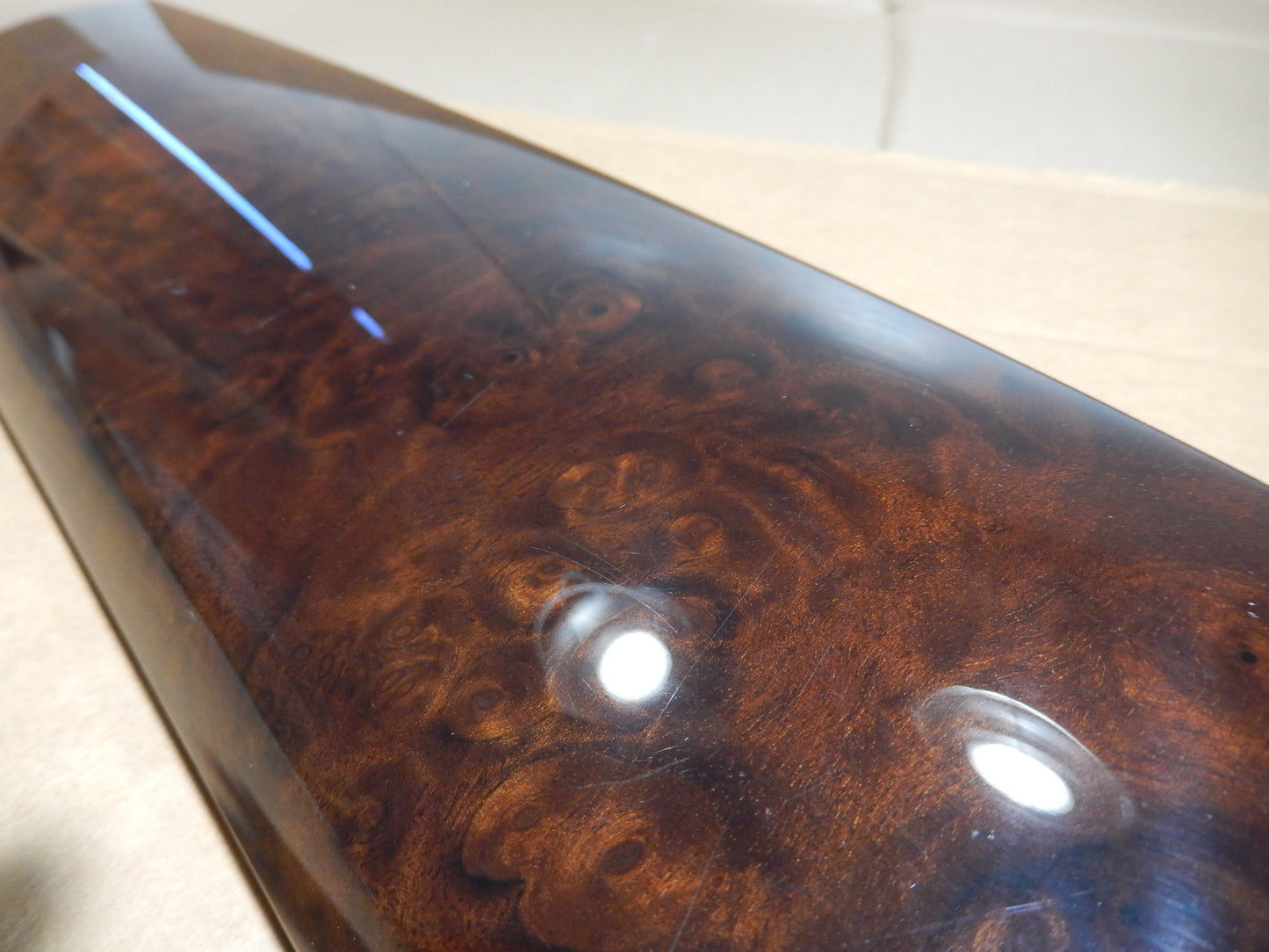 Maserati Quattroporte Executive GT Rear Driver Interior Door Wood Trim