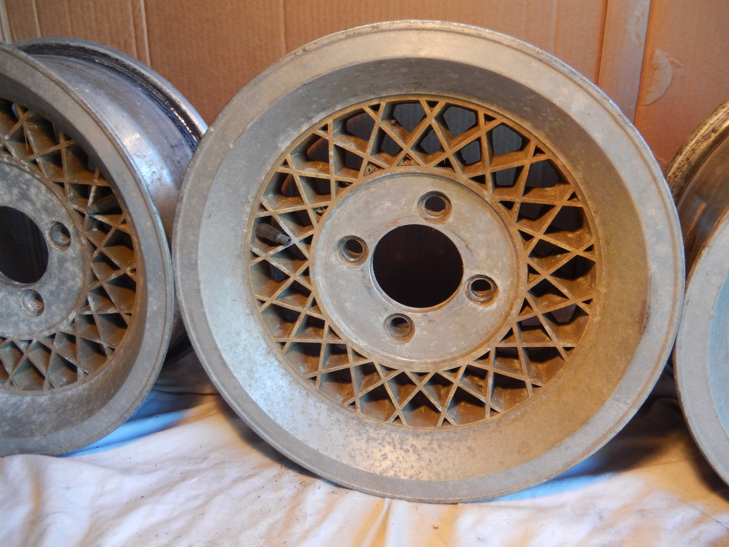 Datsun 240Z Set of 4 14" Alloy Wheels " Japan " SKU # 1052