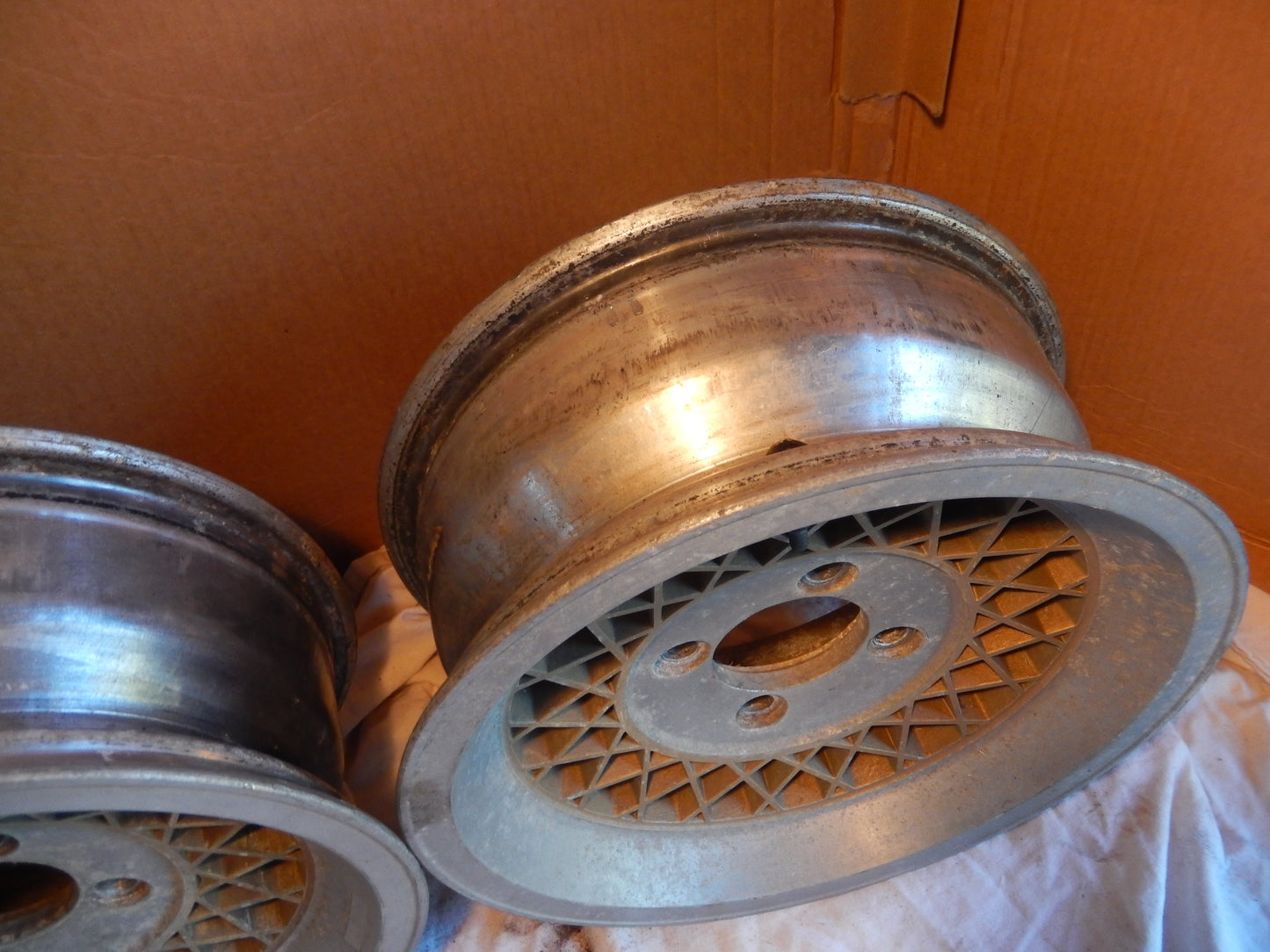 Datsun 240Z Set of 4 14" Alloy Wheels " Japan " SKU # 1052