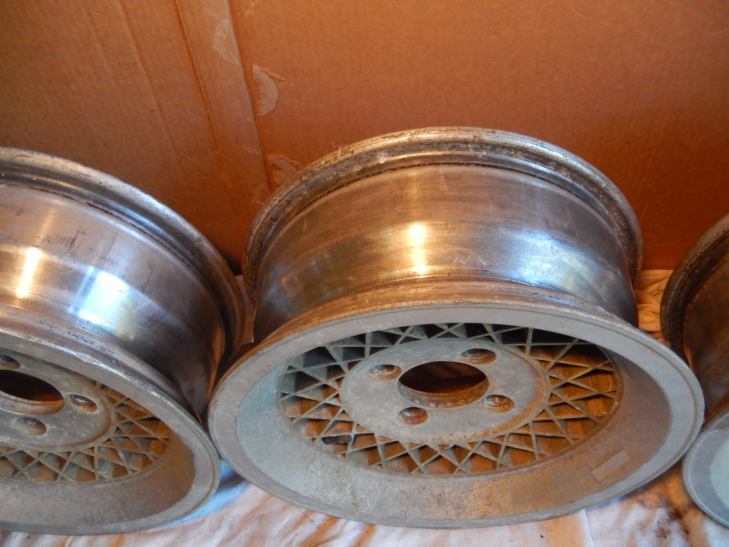 Datsun 240Z Set of 4 14" Alloy Wheels " Japan " SKU # 1052