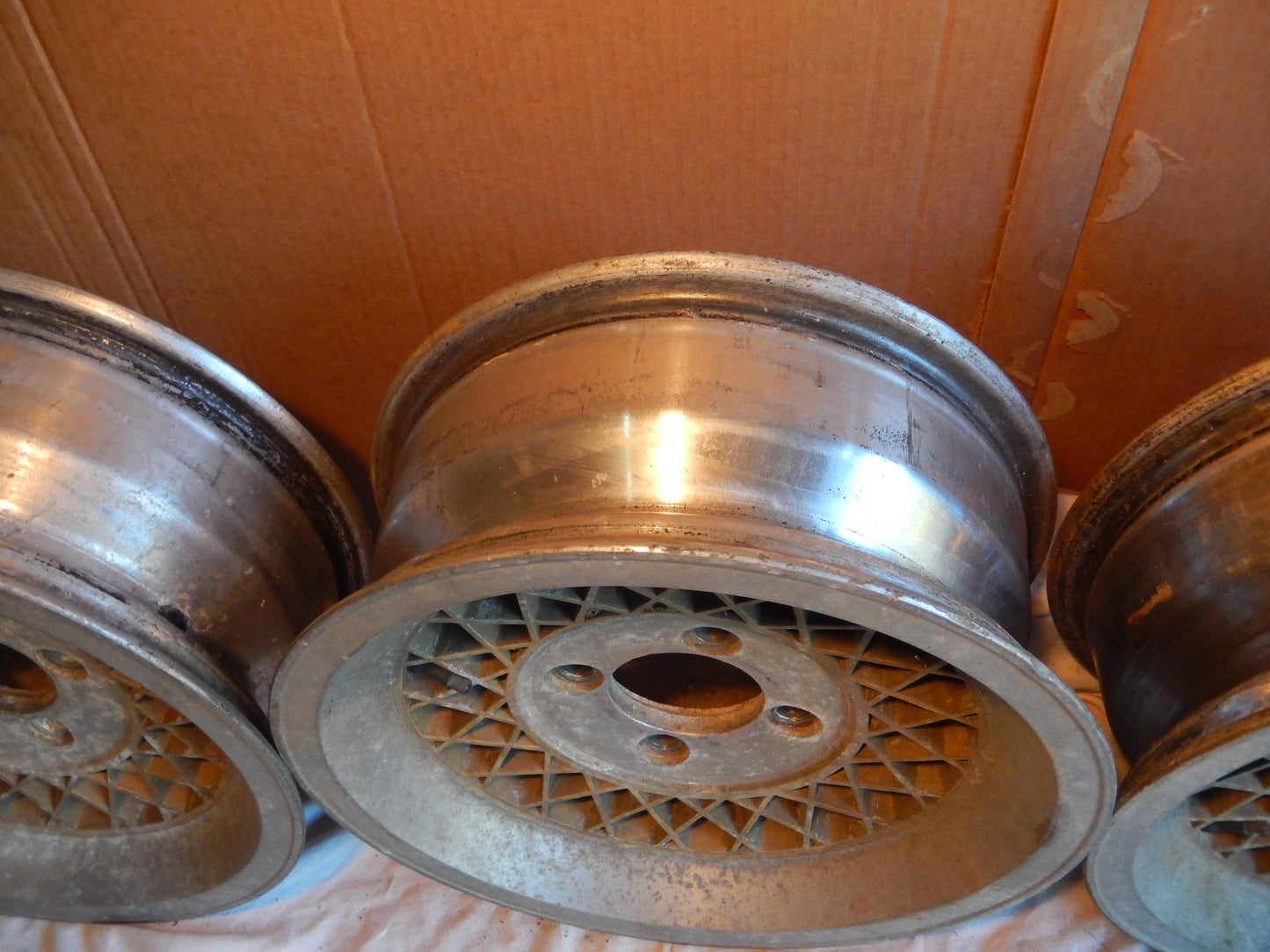Datsun 240Z Set of 4 14" Alloy Wheels " Japan " SKU # 1052