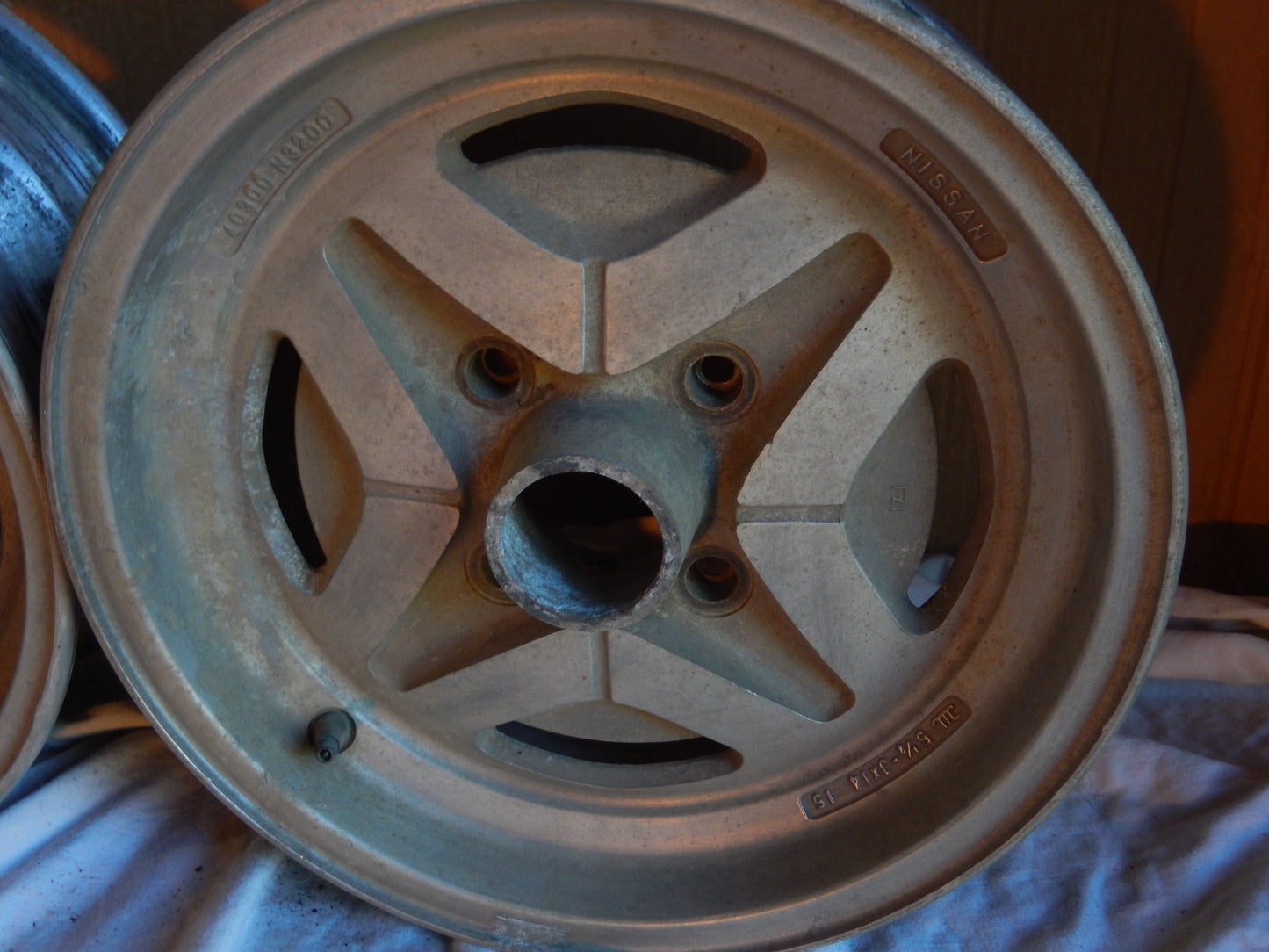 Datsun 280ZX Set of 4 OEM Dealer, Factory Option Wheels