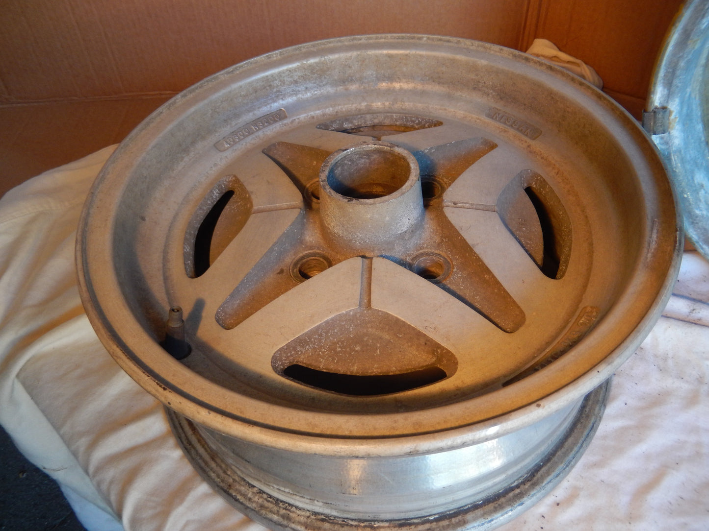 Datsun 280ZX Set of 4 OEM Dealer, Factory Option Wheels