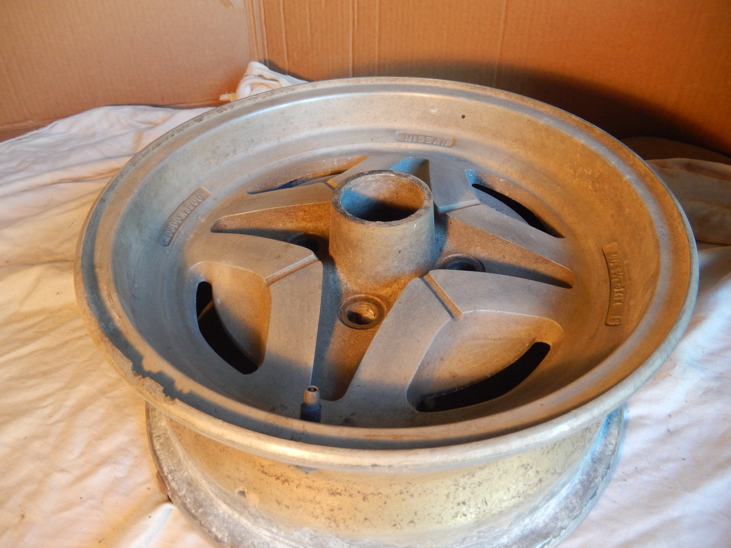 Datsun 280ZX Set of 4 OEM Dealer, Factory Option Wheels