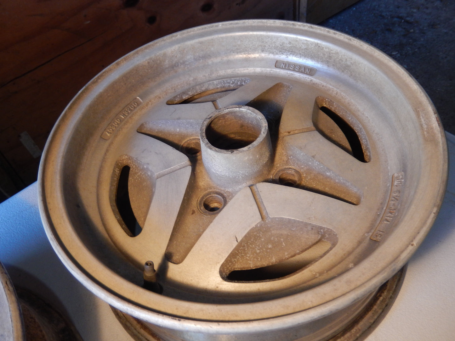 Datsun 280ZX Set of 4 OEM Dealer, Factory Option Wheels