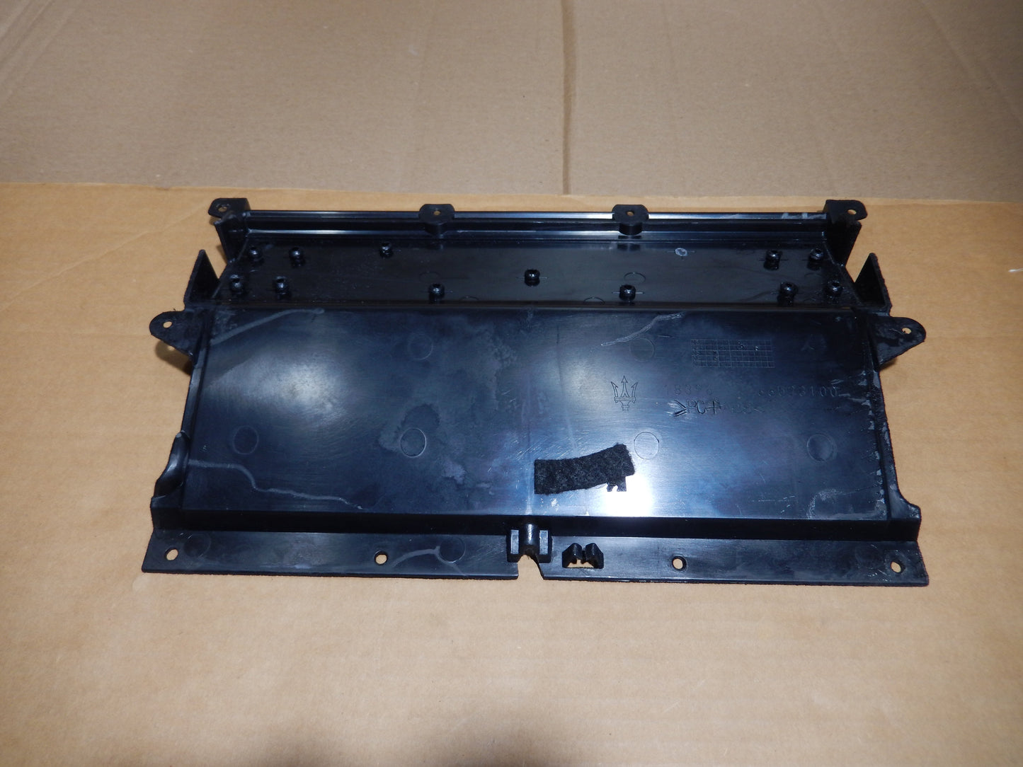 Maserati M139 Tan Glove Box Cover Back Panel