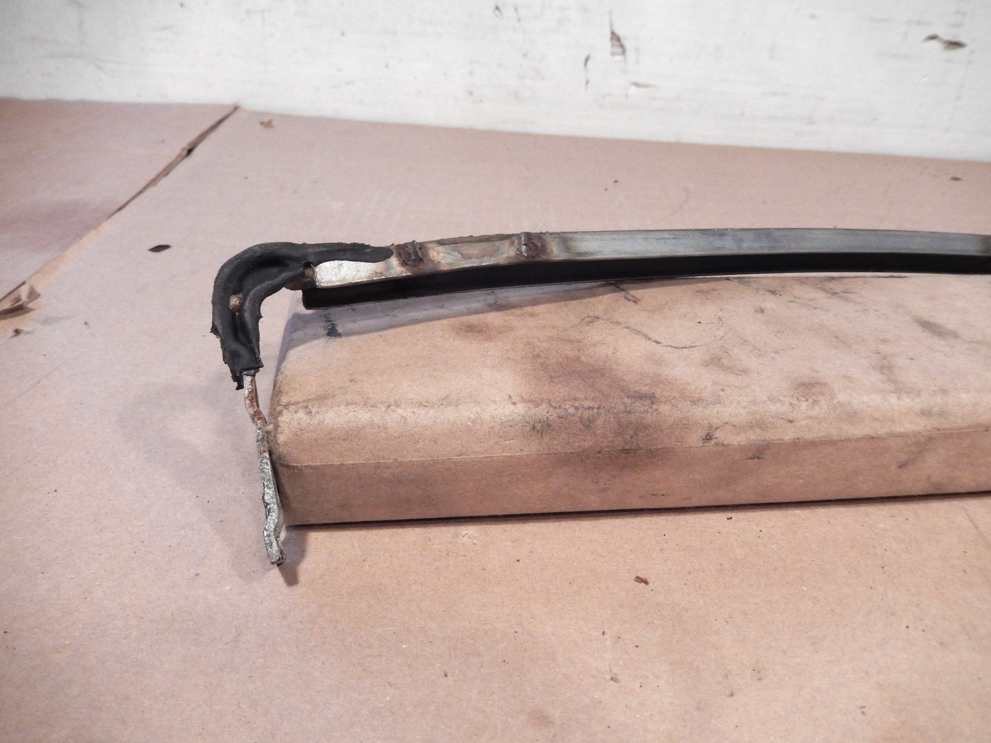 Datsun 240Z Driver's Rear Quarter Glass Window Frame Piece