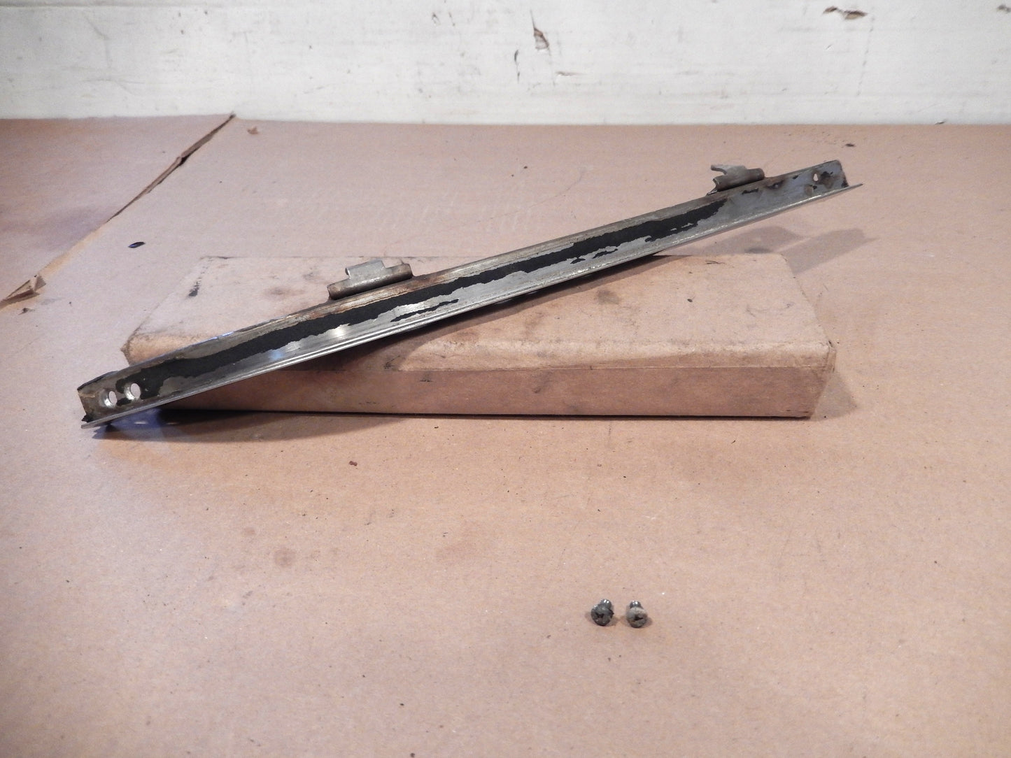 Datsun 240Z Driver's Rear Quarter Glass Window Frame Piece